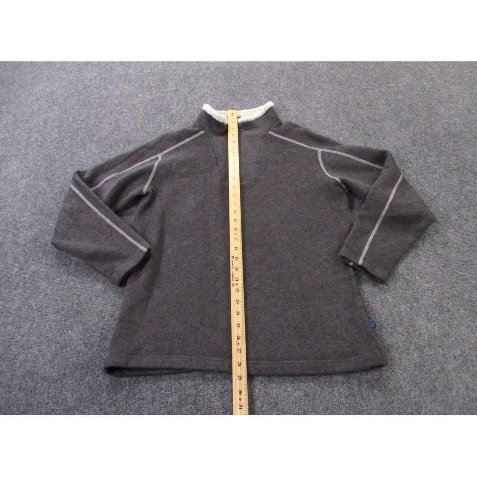 Vintage Kuhl Sweater Mens M Gray Acrylic Fleece Hiking Jacket Pullover Outdoors Alfpaca Size US M / EU 48-50 / 2 - 3 Thumbnail