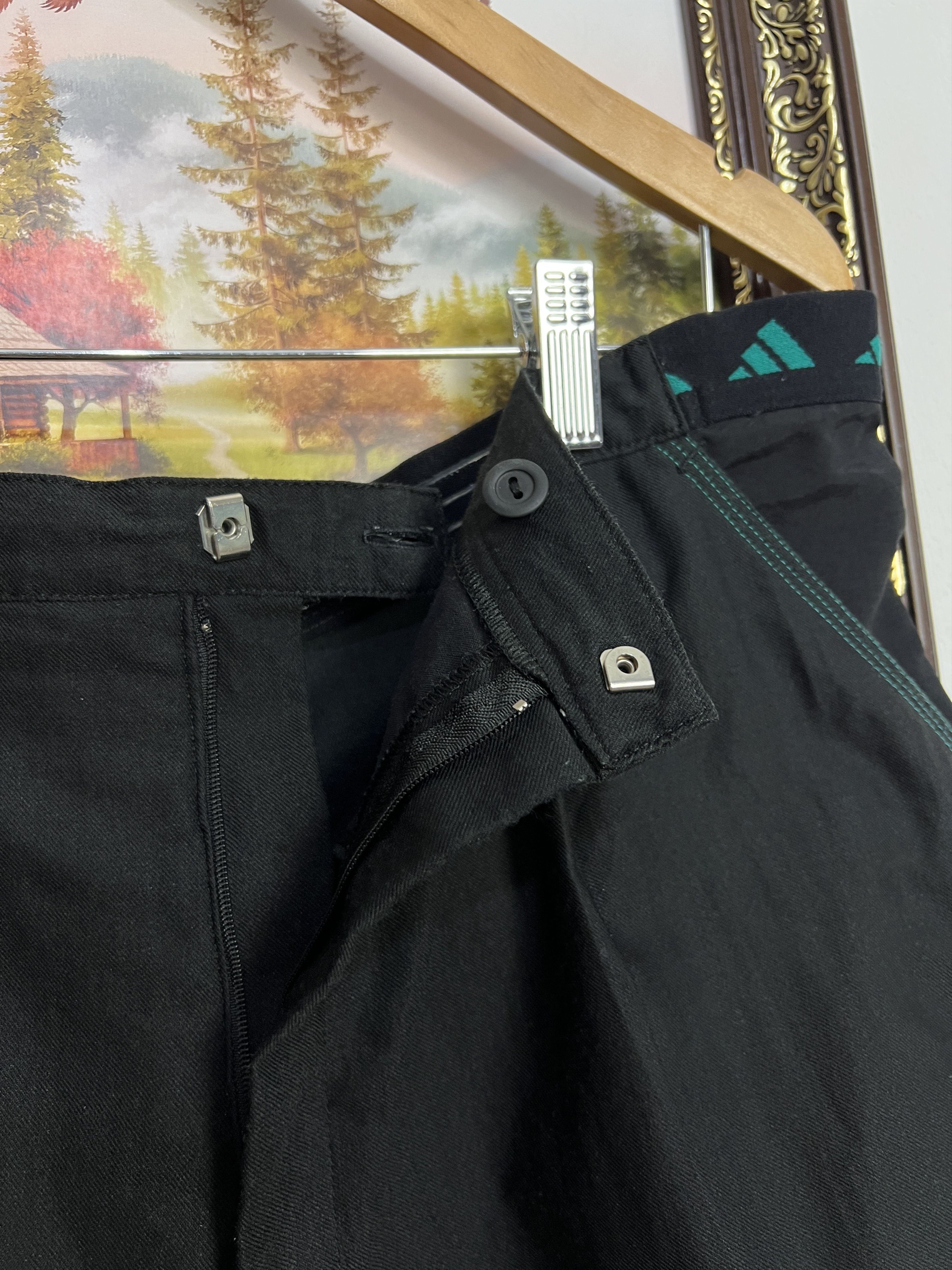 Adidas Vintage 90's Originals Black Tennis Athletic Shorts Rare Size US 36 / EU 52 - 7 Thumbnail