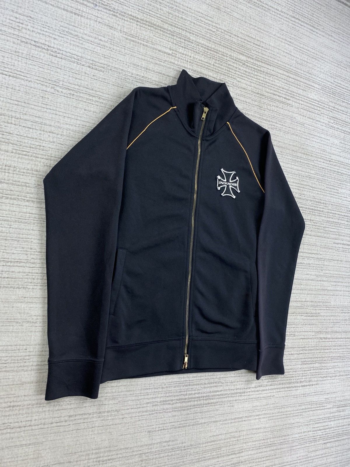 JACKROSE × Japanese Brand × Vintage Vintage JACKROSE Back Hit Printed Zipper Jacket Size US S / EU 44-46 / 1 - 3 Thumbnail