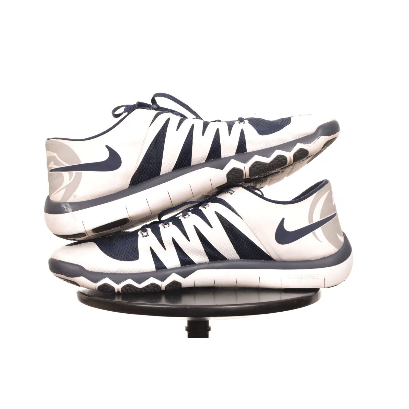 Nike Nike Free Flywire 5.0 Penn State Nittany Lions Size US 16 Sneakers Blue Men 723939-410 Size US 15 / EU 48 - 4 Thumbnail