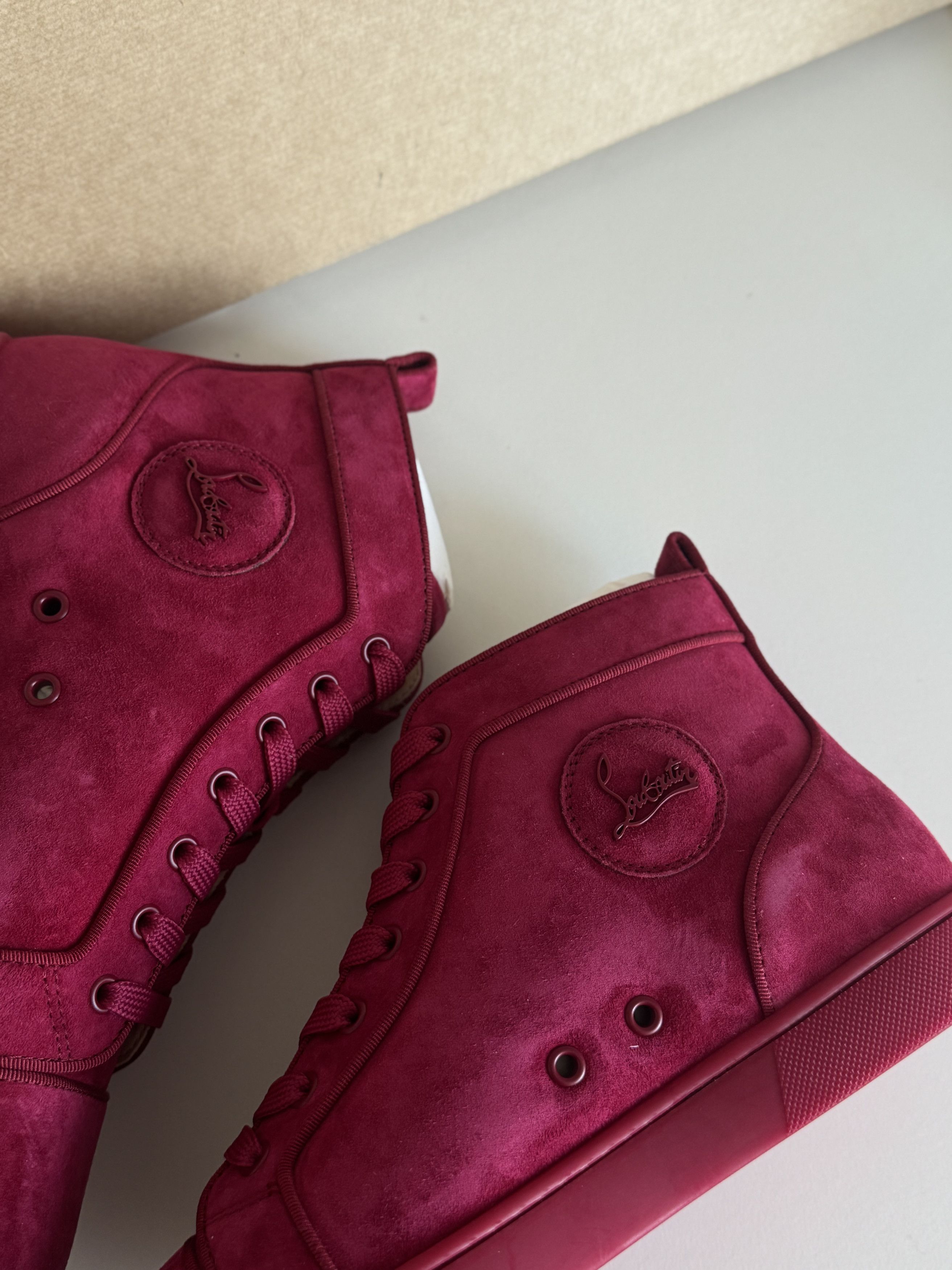 Christian Louboutin Louboutin High | Cherry color | Size 41 | Brand new Size US 8 / EU 41 - 7 Thumbnail