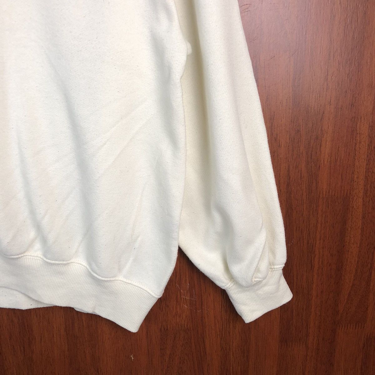 Converse × Vintage Converse All Star vintage White Sweatshirt #7524 Size US M / EU 48-50 / 2 - 7 Thumbnail