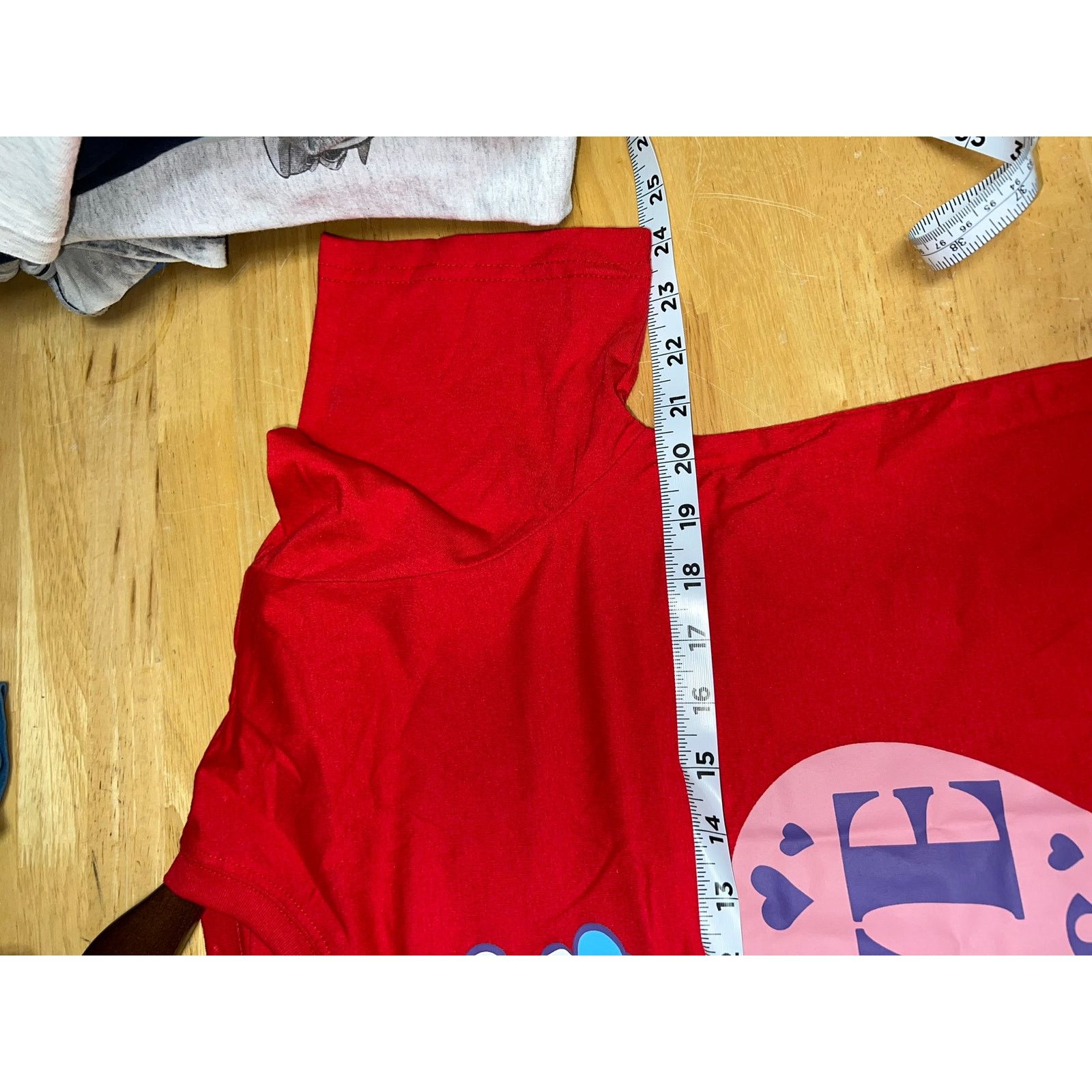 The Unbranded Brand The Smurfs Shirt Loveless Love Less Red Tee Cartoon Medium Size US M / EU 48-50 / 2 - 6 Thumbnail