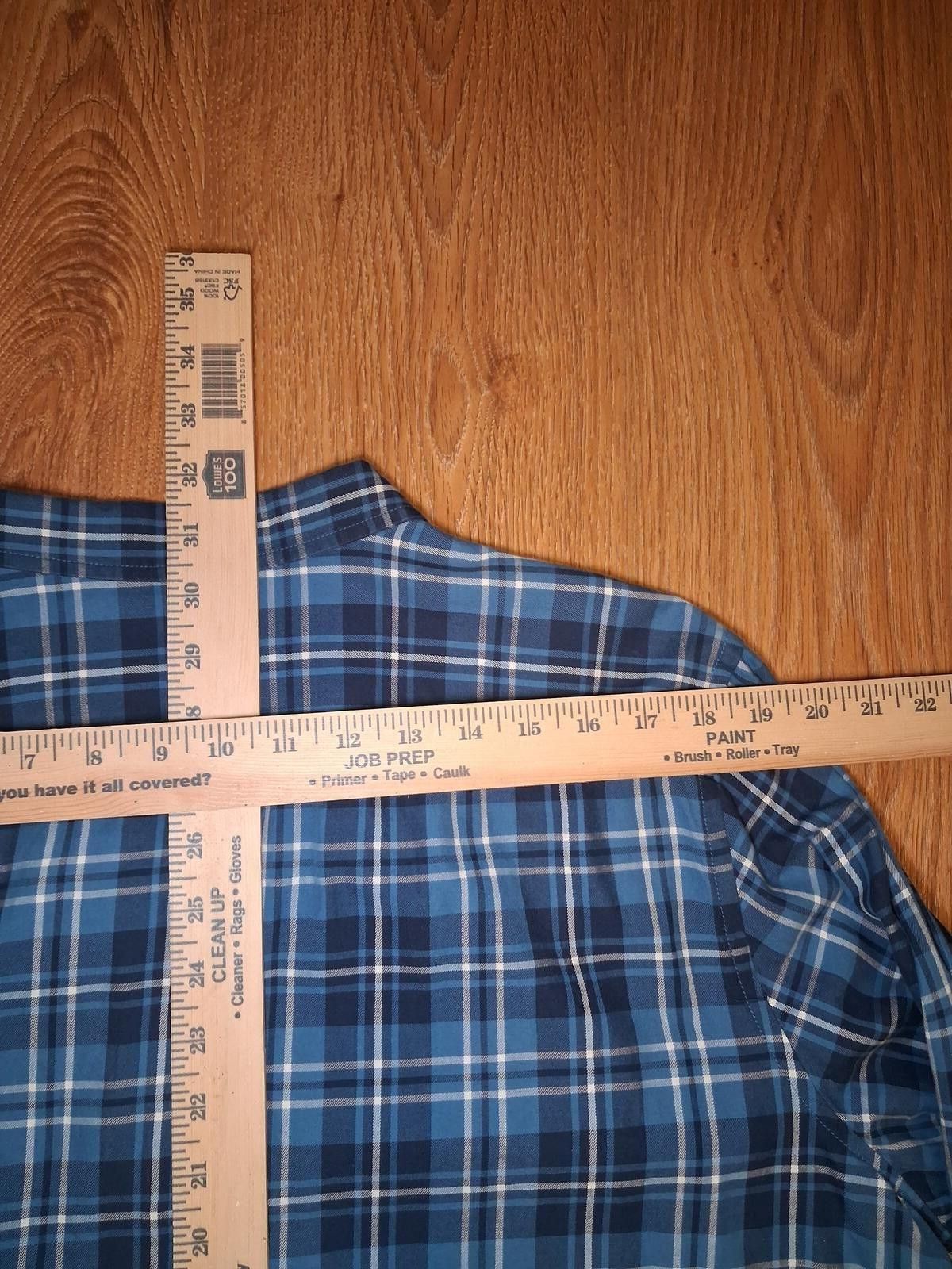 Polo Ralph Lauren Ralph Lauren Button Up Shirt Womens 3XL Blue Plaid Cotton Size 3XL / US 20-22 - 9 Thumbnail