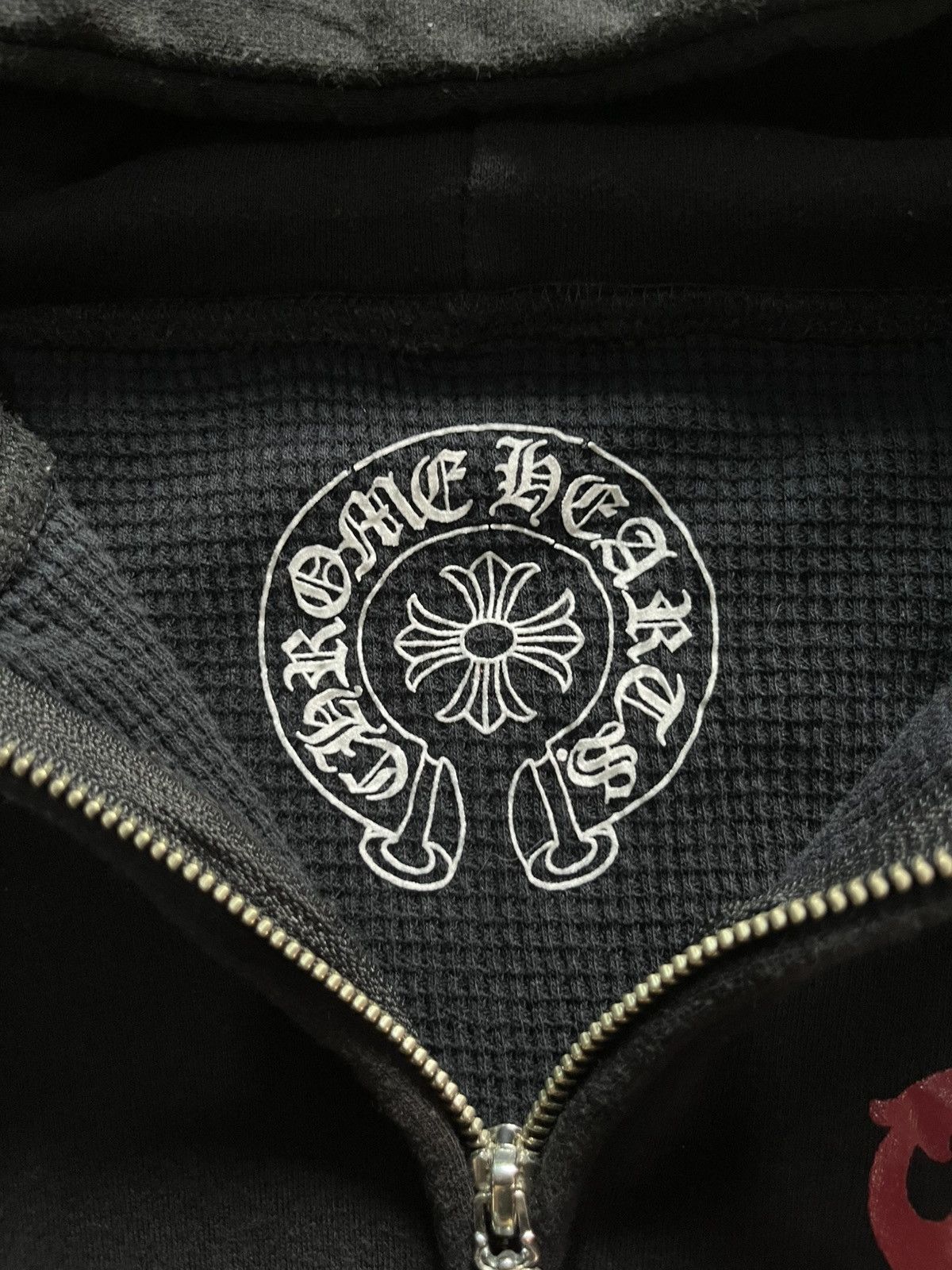 Chrome Hearts Chrome Heart Dagger Red Hoodie Zip Size US M / EU 48-50 / 2 - 4 Thumbnail