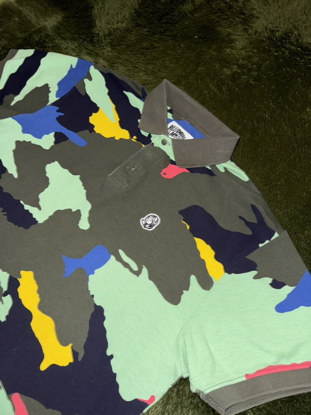 Billionaire Boys Club [XL] Billionaire Boys Club Color Camo Polo T-Shirt Green Size US XL / EU 56 / 4 - 2 Thumbnail
