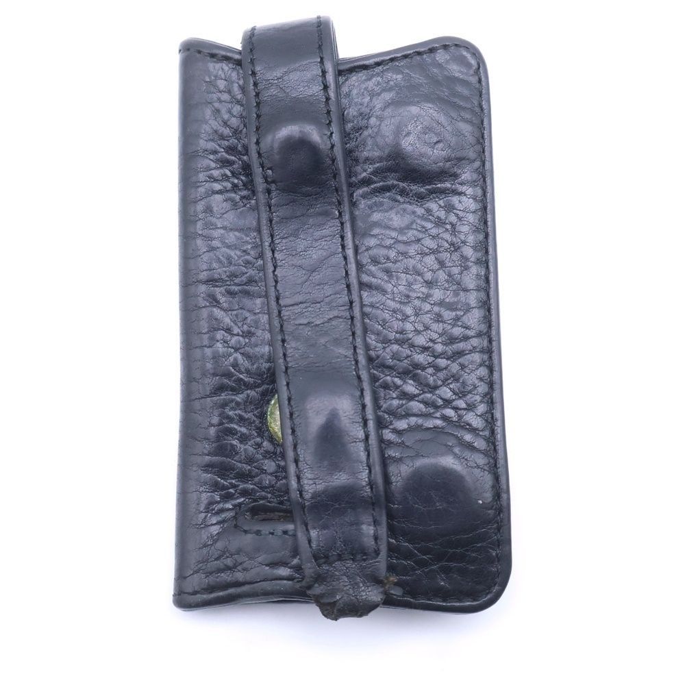 Chrome Hearts CHROME HEARTS Crossball Button Key Case Black Leather Size ONE SIZE - 2 Thumbnail