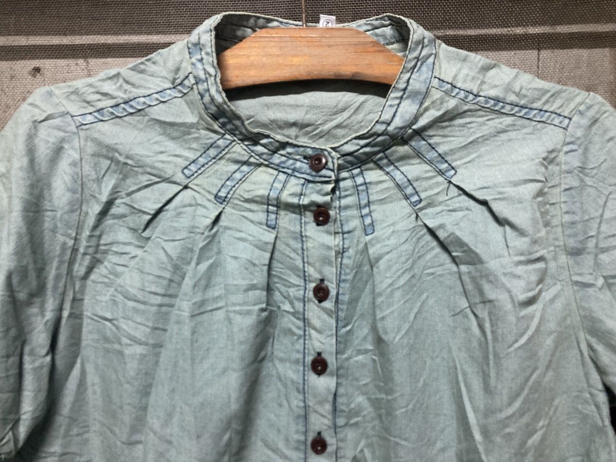 Indigo Vintage Indigo Short T Shirt Size M / US 6-8 / IT 42-44 - 2 Thumbnail