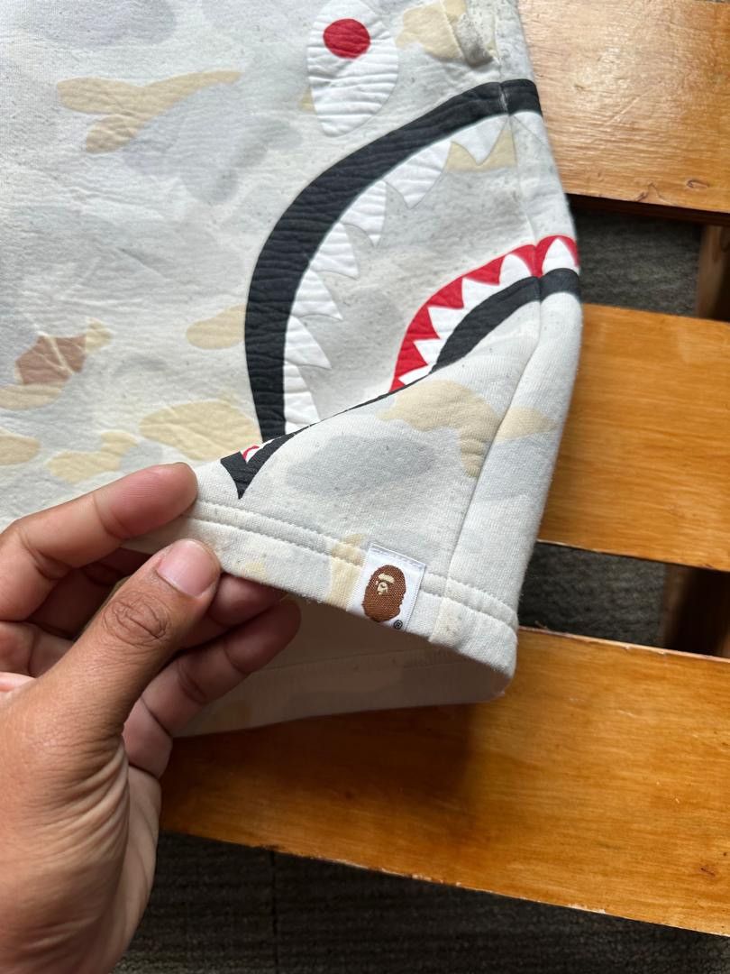 Bape BAPE SHARK SHORT CAMO Size US 34 / EU 50 - 4 Thumbnail