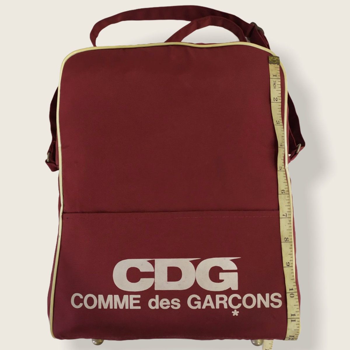Comme des Garcons Homme Plus ‼️YES‼️ CDG BIG LOGO SHOULDER CROSSBODY BAG Size ONE SIZE - 12 Thumbnail
