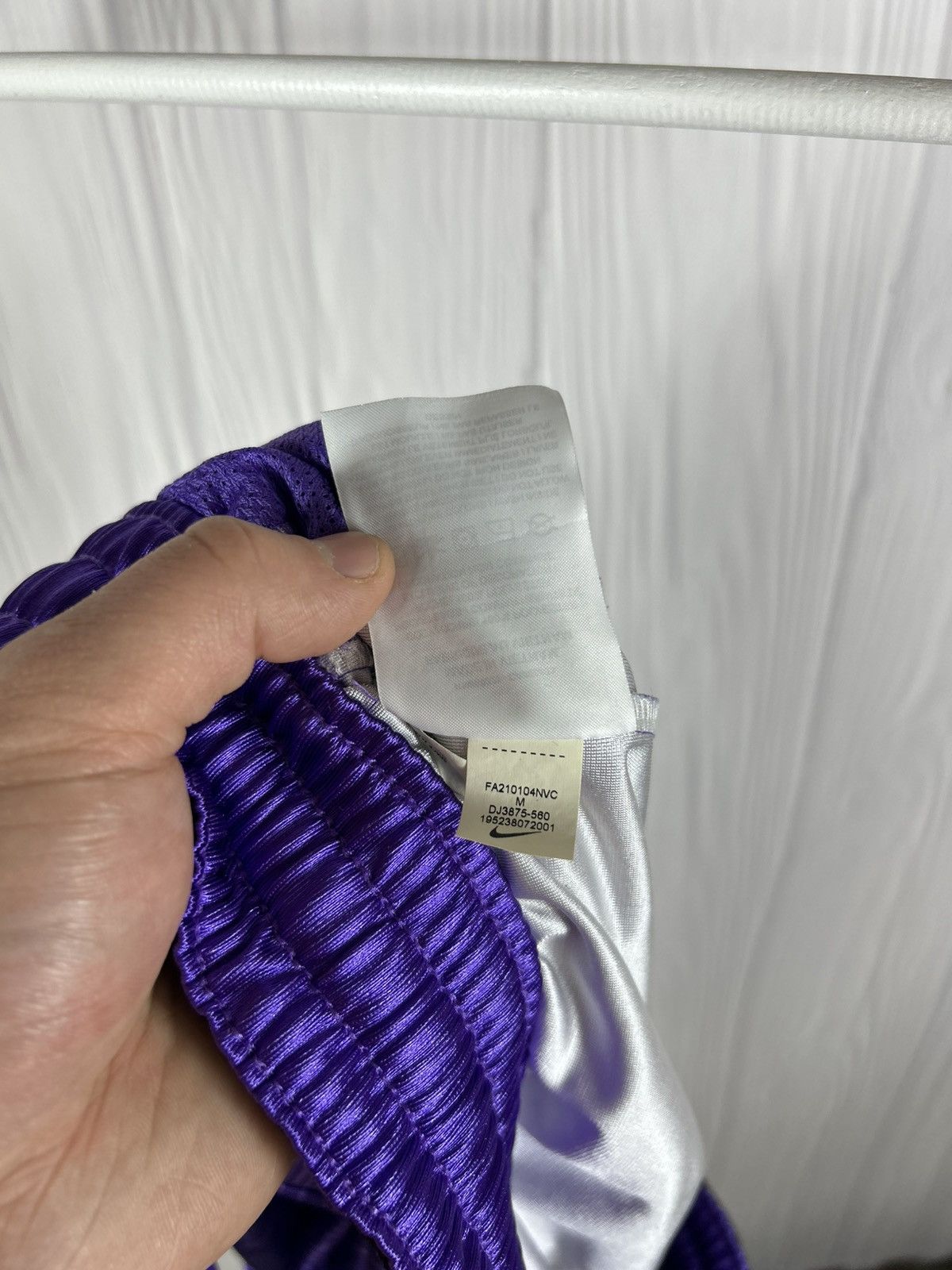 Nike Nike Space Jam Lebron James Goon Squad Purple Shorts Size M Size US 32 / EU 48 - 12 Thumbnail