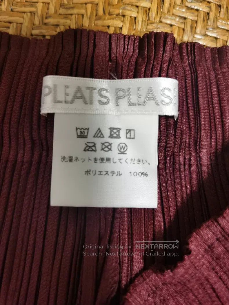 Issey Miyake Issey Miyake size:3 Pleated wide-leg pants Size 31" - 4 Thumbnail