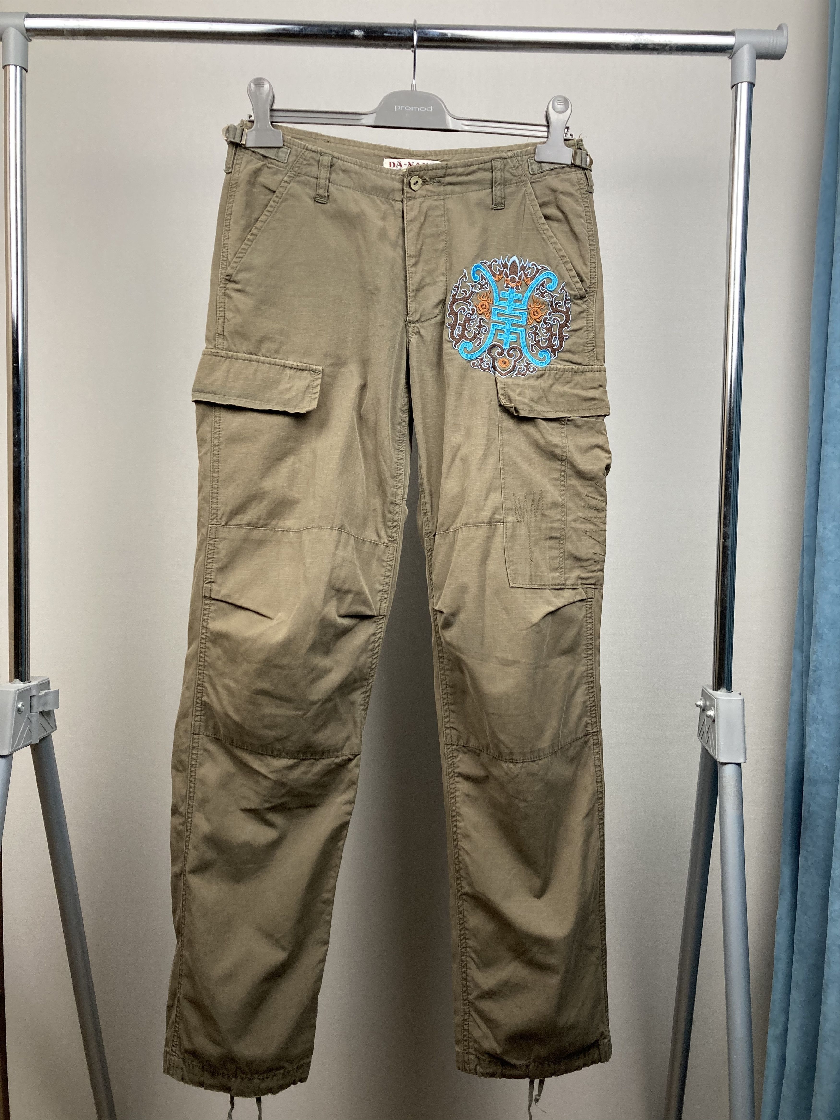 Japanese Brand 288$ RRP Da Nang Made in Hong Kong Military Cargo Pants Size 29" - 2 Thumbnail