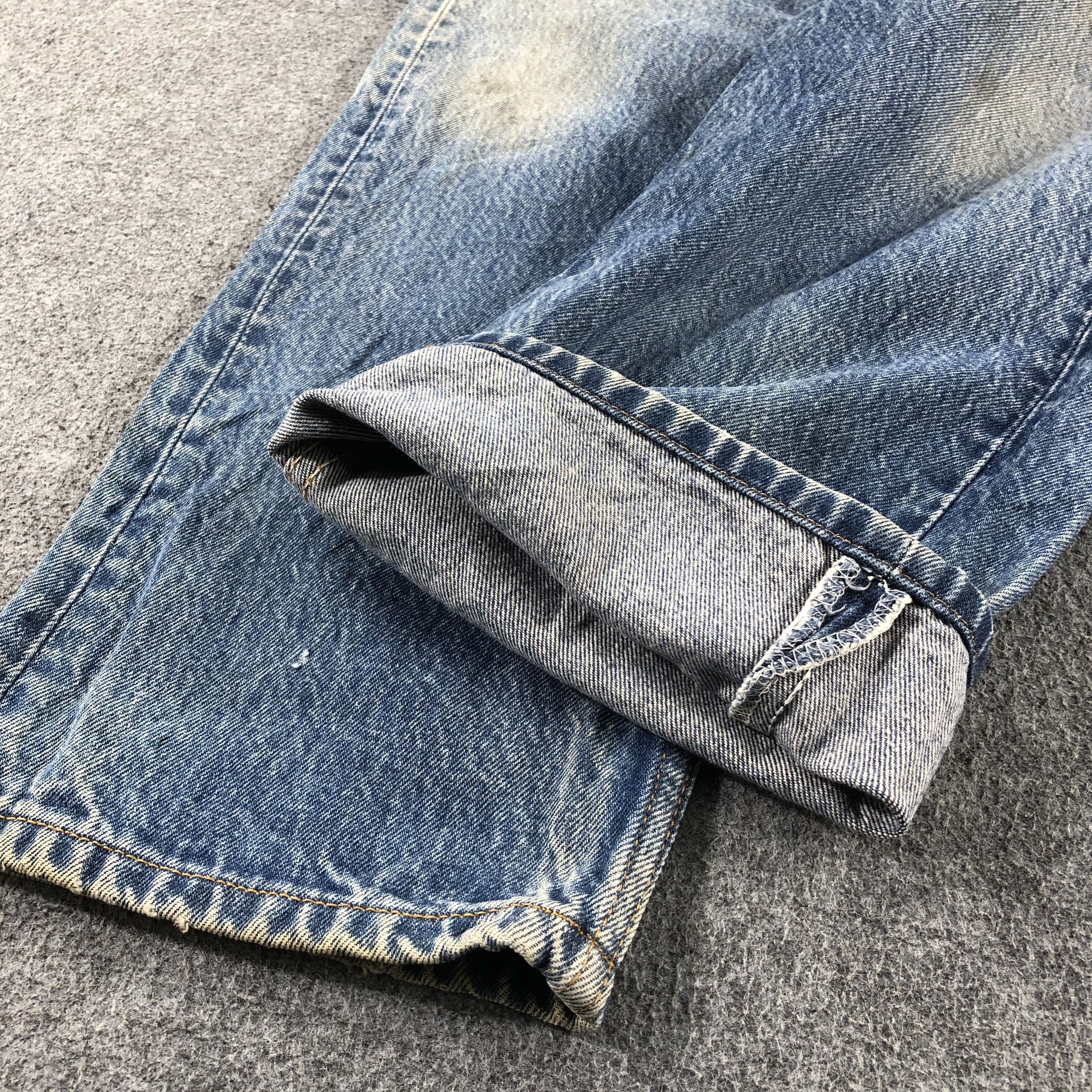 Levi's Vintage Blue Wash Levis 501 Jeans-J2510 Size US 34 / EU 50 - 7 Thumbnail