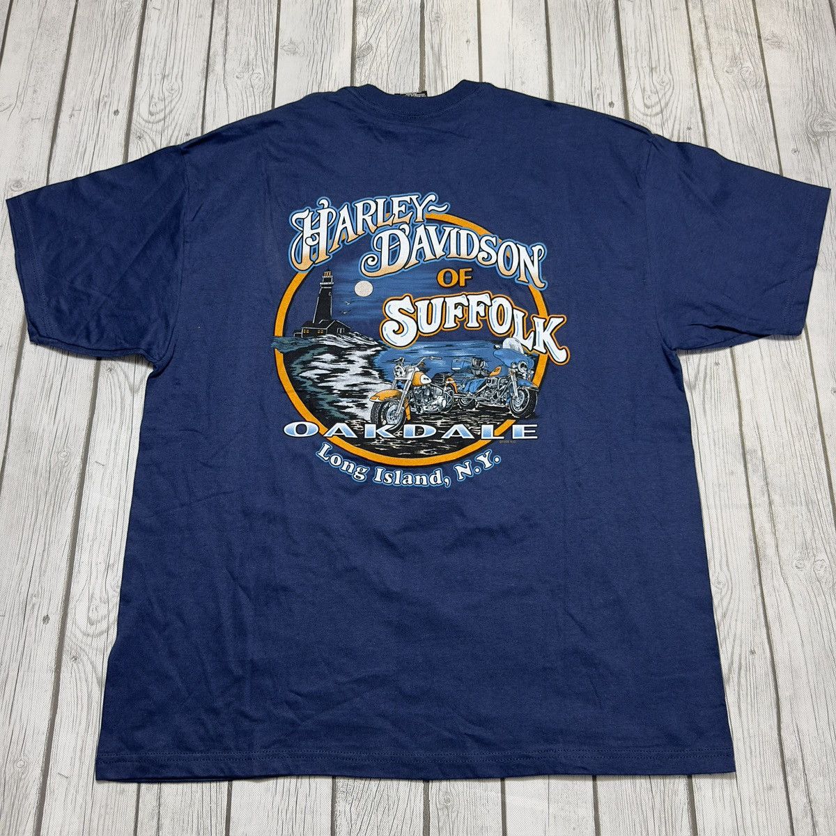 Harley Davidson × Vintage Vintage Harley Davidson tee Size US XL / EU 56 / 4 - 2 Thumbnail