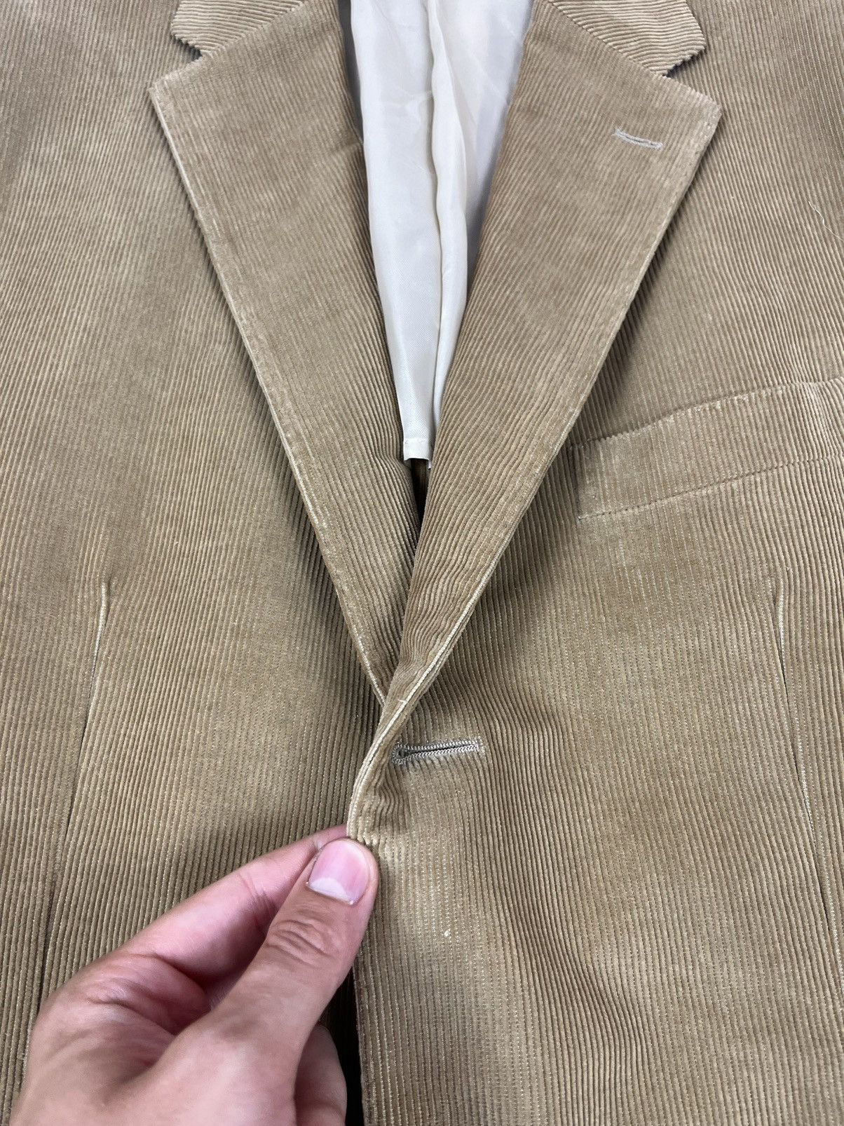 Loro Piana Bamford&Sons England Loro Piana Cashpima Velvet Blazer Size 48R - 8 Thumbnail