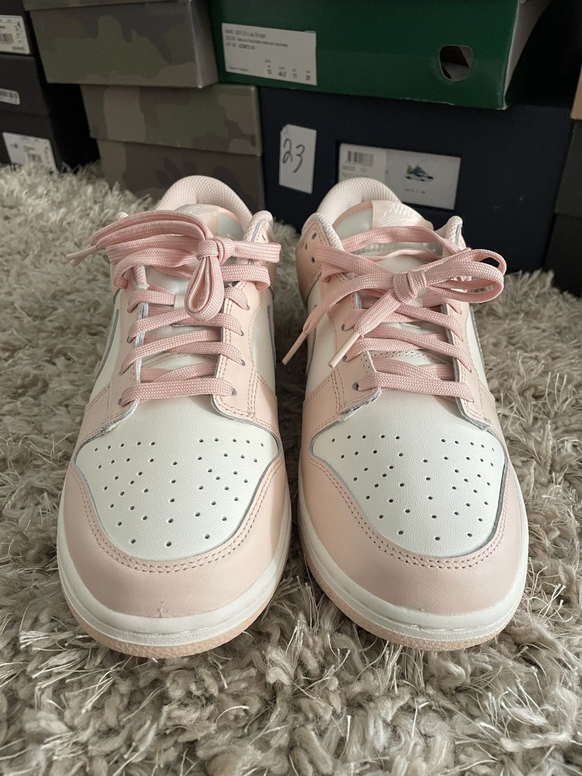 Nike Nike Dunk Low Orange Pearl Size US 9.5 / EU 42-43 - 4 Thumbnail
