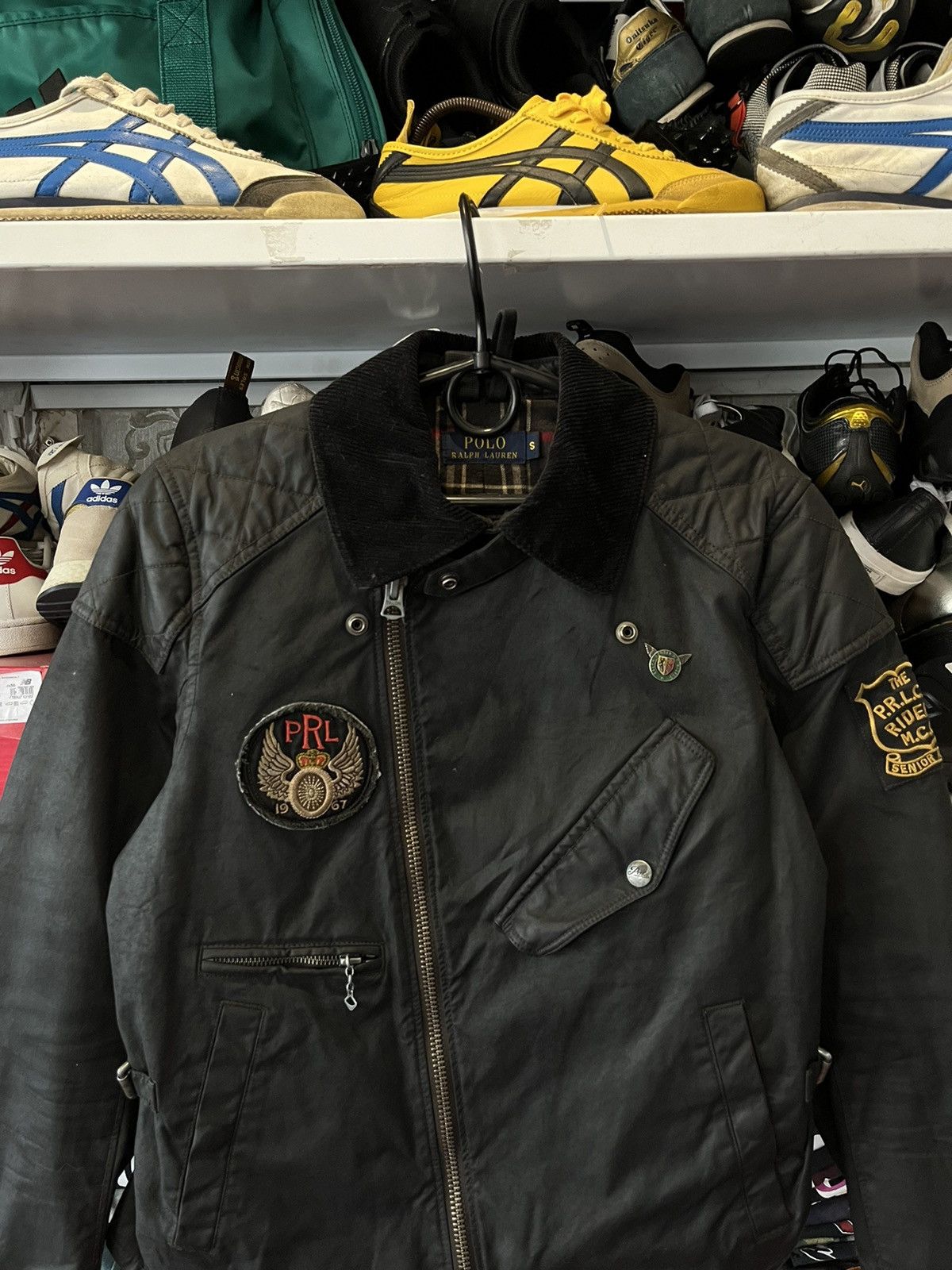 Polo Ralph Lauren Polo Ralph Lauren Double Riders Oiled Leather Jacket Size US S / EU 44-46 / 1 - 2 Thumbnail