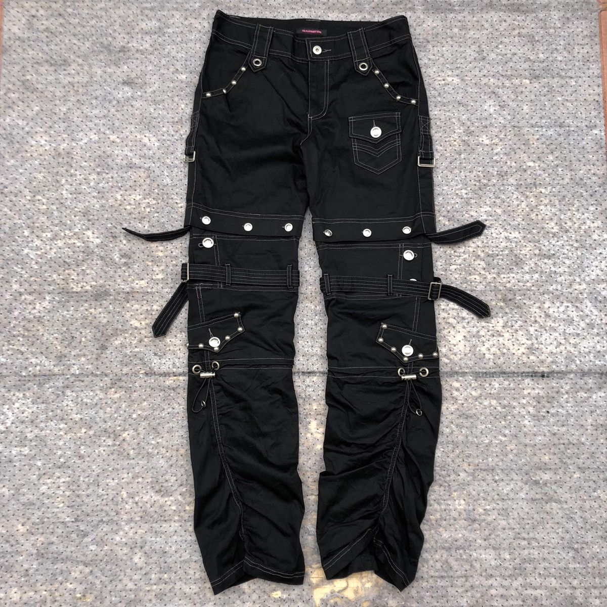 Japanese Brand Algonquins Studded Bondage Multi Pants Size 30" / US 8 / IT 44 - 11 Thumbnail