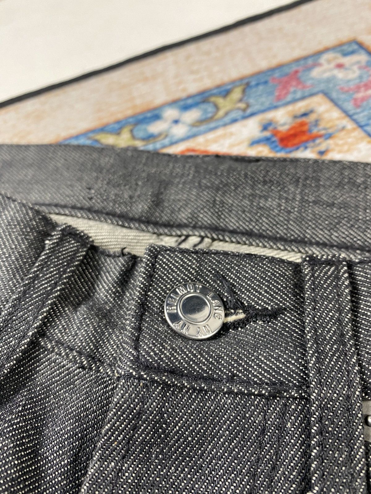 Helmut Lang Helmut lang new york selvedge straight jeans pants Size US 30 / EU 46 - 6 Thumbnail