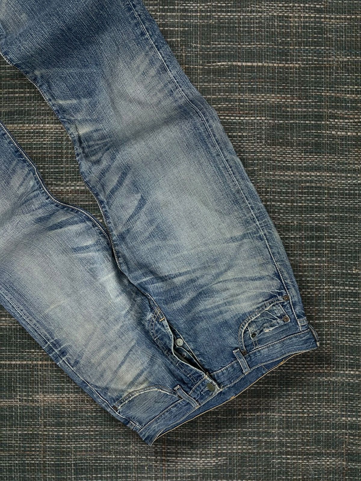 Levi's Vintage Clothing Vintage OG 1990s Designer Levis 501 Distressed Denim Size US 30 / EU 46 - 9 Thumbnail