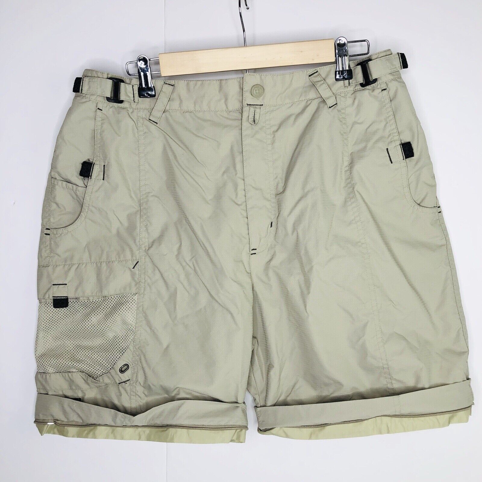 Columbia Columbia Womens Cargo Convertible Shorts Pants XL Beige Size 34" / US 12 / IT 48 - 10 Thumbnail