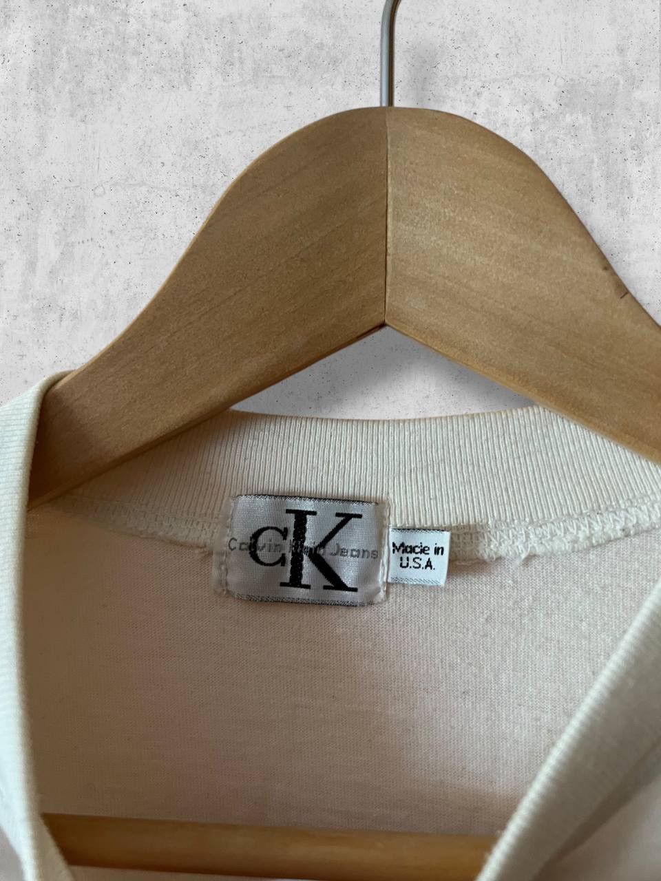 Calvin Klein Calvin Klein MADE IN USA vintage graphic logo tee t shirt Size US M / EU 48-50 / 2 - 5 Thumbnail