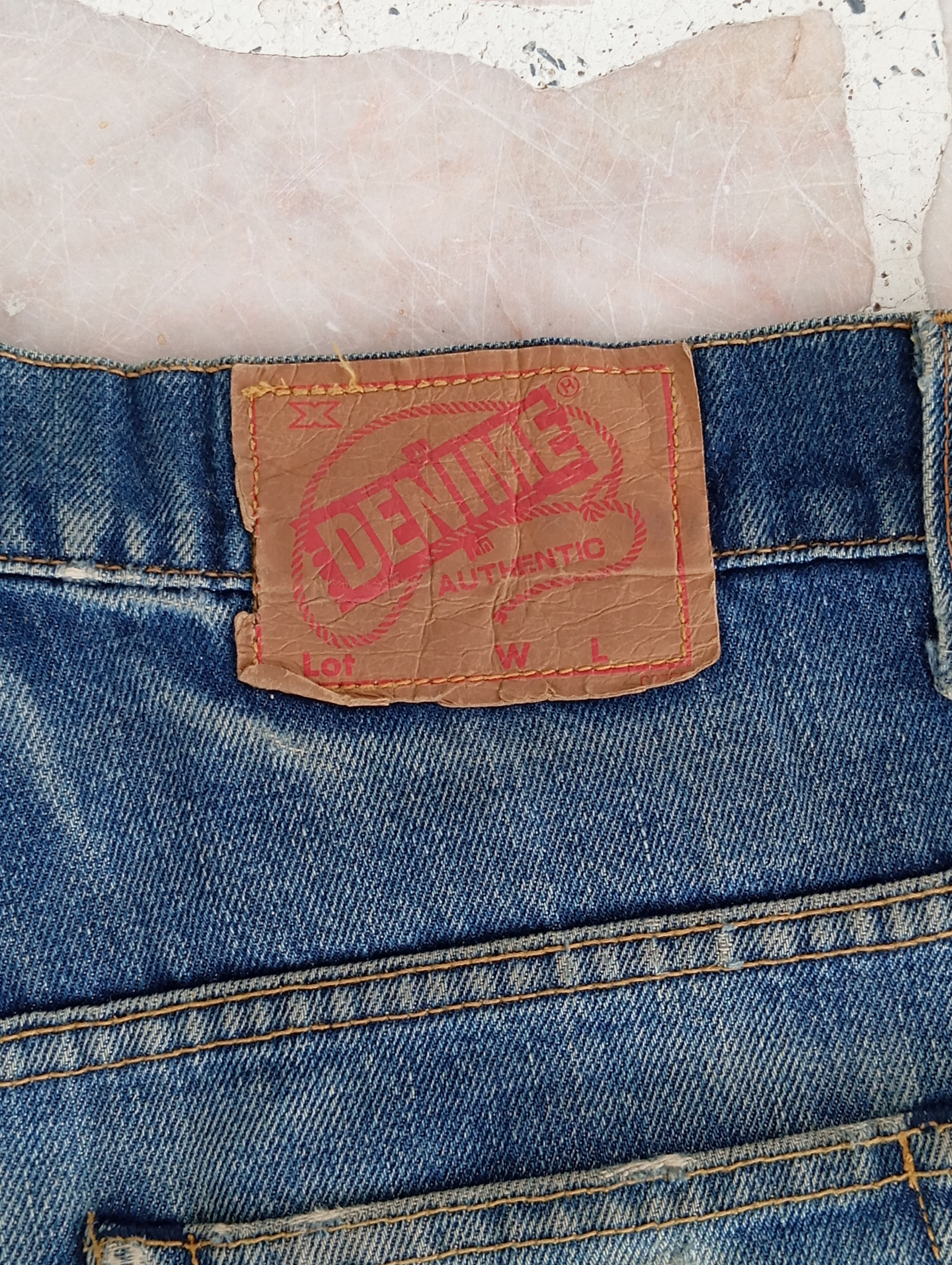 Denime × Vintage Distressed Denime Size US 30 / EU 46 - 9 Thumbnail