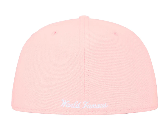 New Era × Supreme Supreme Bones Box Logo New Era 59Fifty Cap Pink Size 7 5/8 Size ONE SIZE - 2 Thumbnail