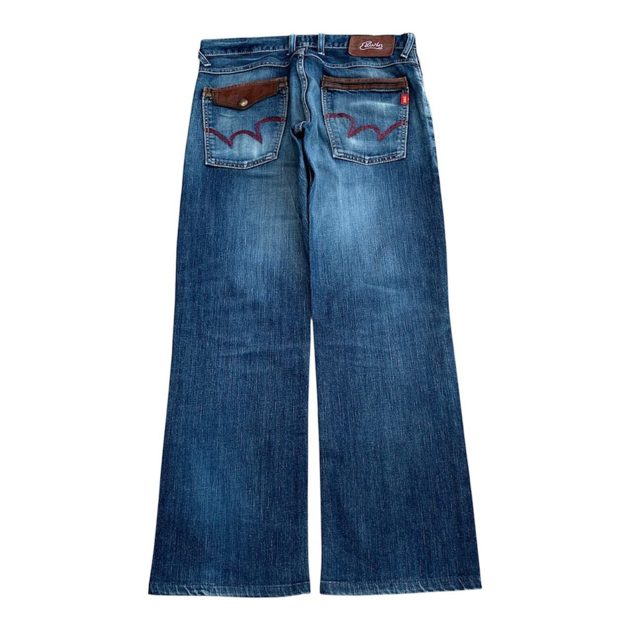 Edwin Vintage Edwin Tokyo Japan Blue Trip Denim Jeans W32 Size US 32 / EU 48 - 1 Thumbnail