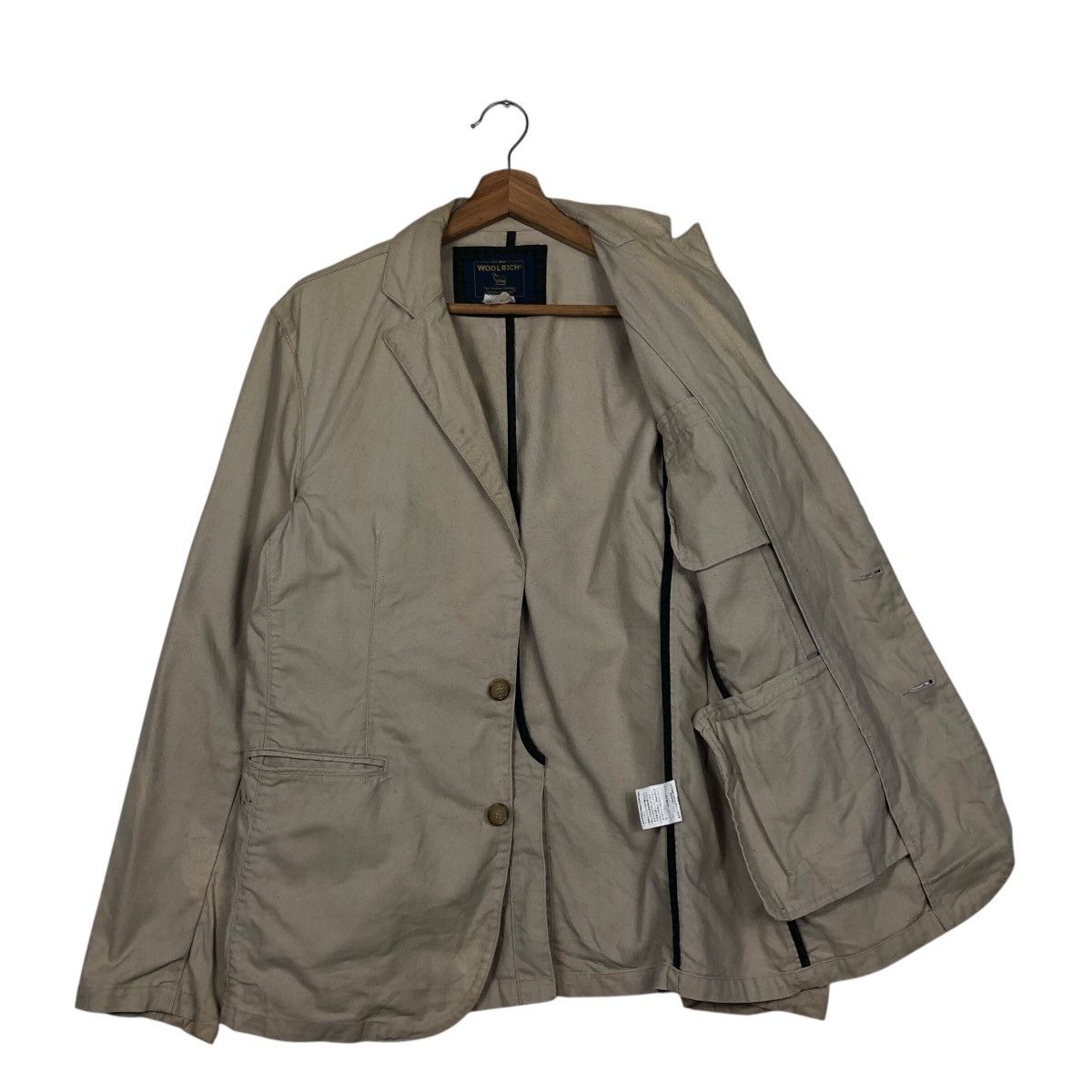 Japanese Brand 📌Cropped Chore Worker Jacket Woolrich Size US L / EU 52-54 / 3 - 12 Thumbnail