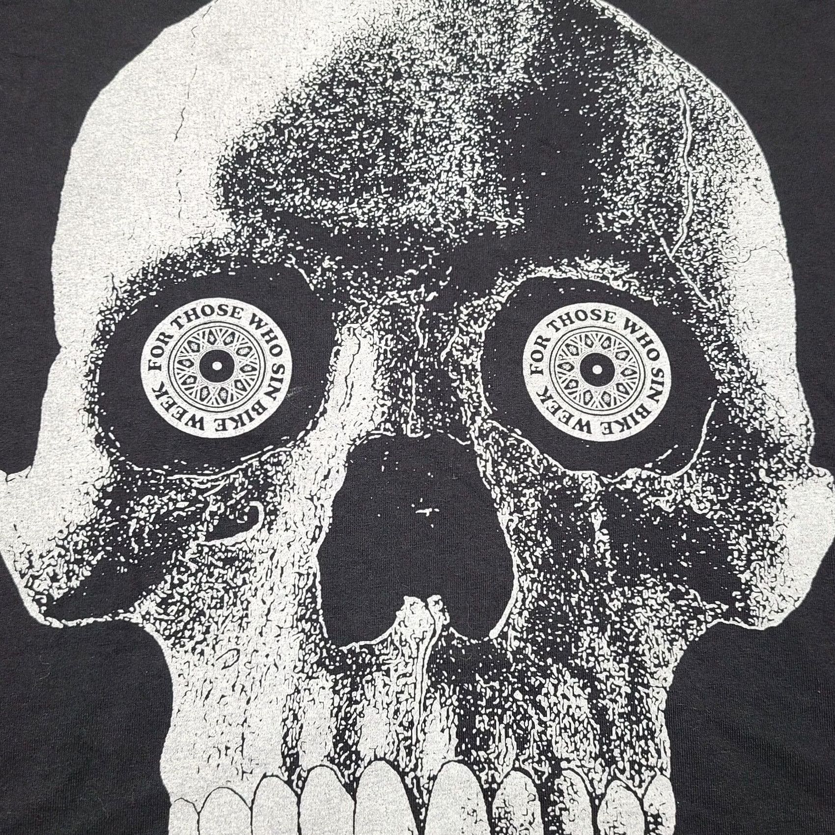 For Those Who Sin For Those Who Sin Los Angeles Bike Week Skull FTWS Black Men’s Size Medium T-Shirt Graphic Print Crew Neck Long Sleeve 2010-2019 Vintage No Size US M / EU 48-50 / 2 - 6 Thumbnail