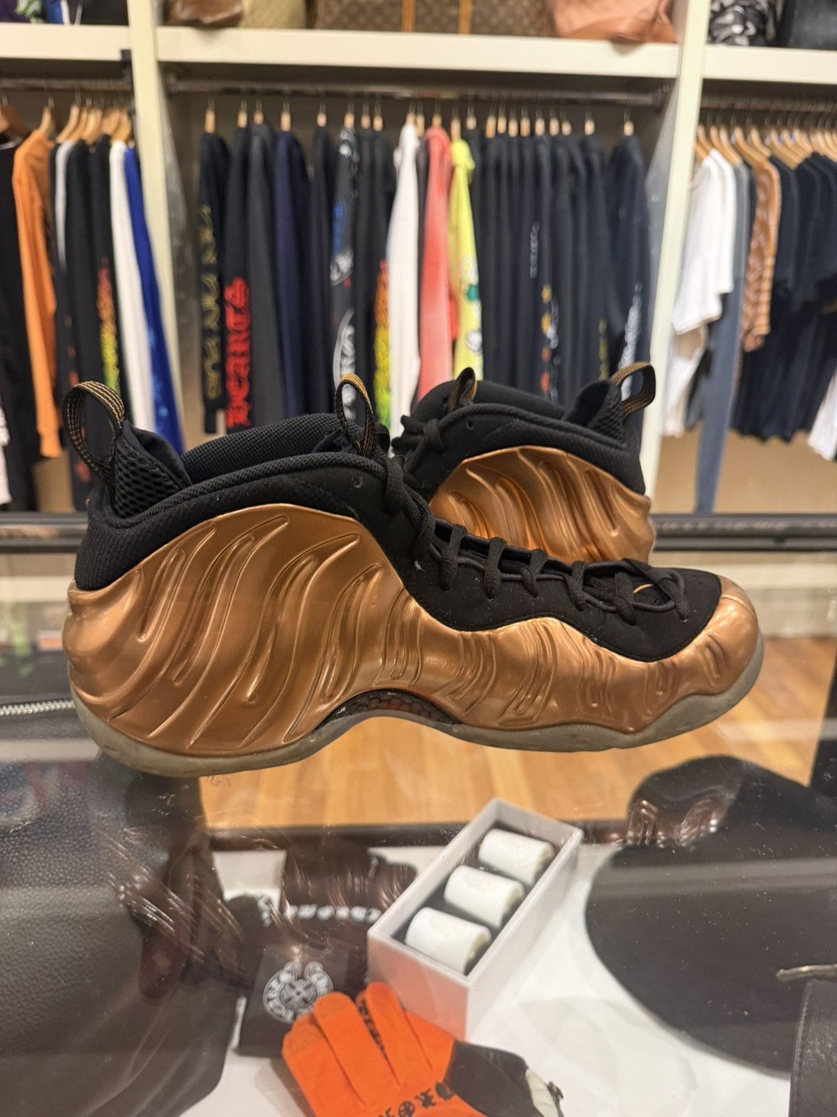 Nike Nike Air Foamposite One - Copper Size US 12 / EU 45 - 4 Thumbnail