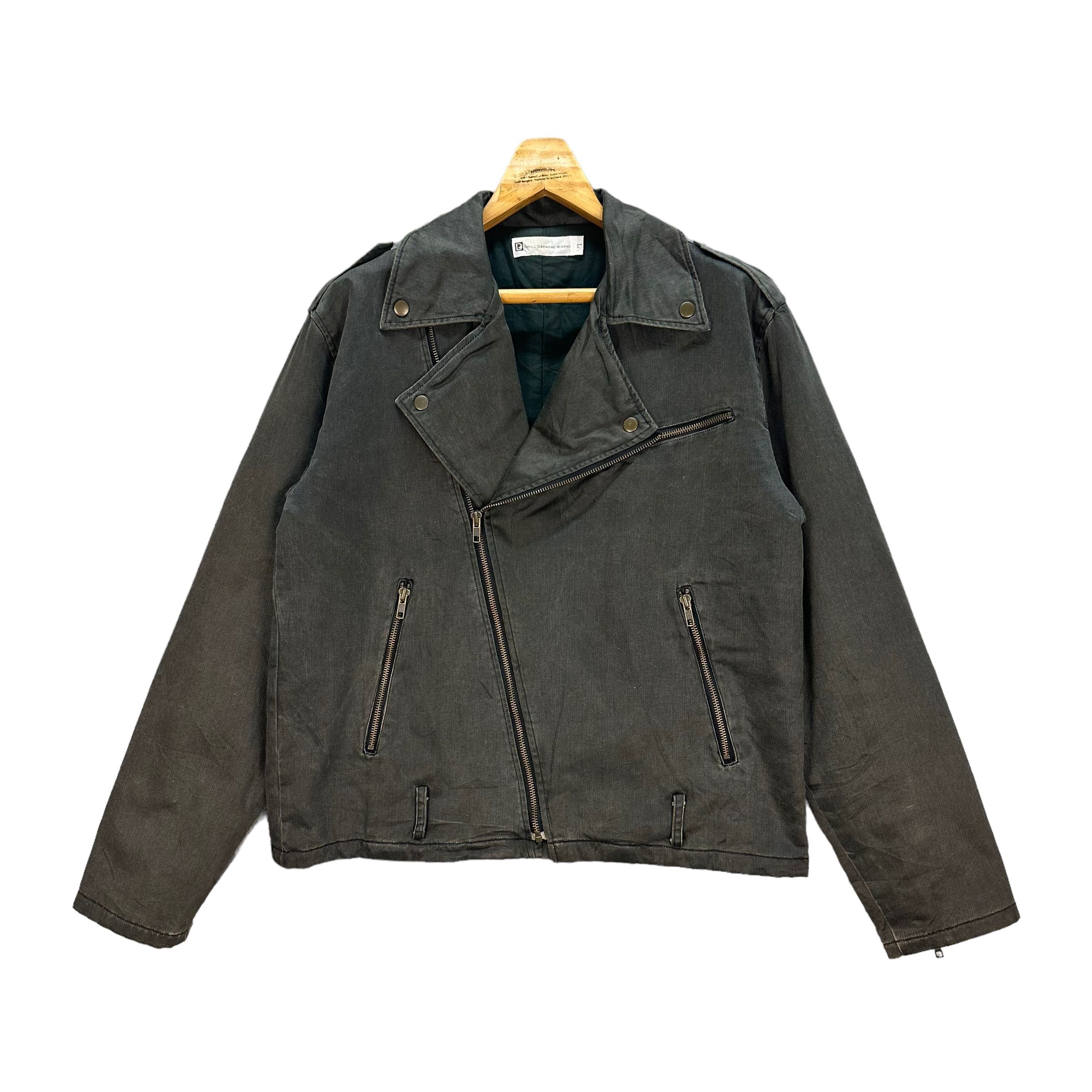 Japanese Brand DRILL GARMEN WORKS DOUBLE COLLAR JACKET #7805-177 Size US L / EU 52-54 / 3 - 1 Thumbnail