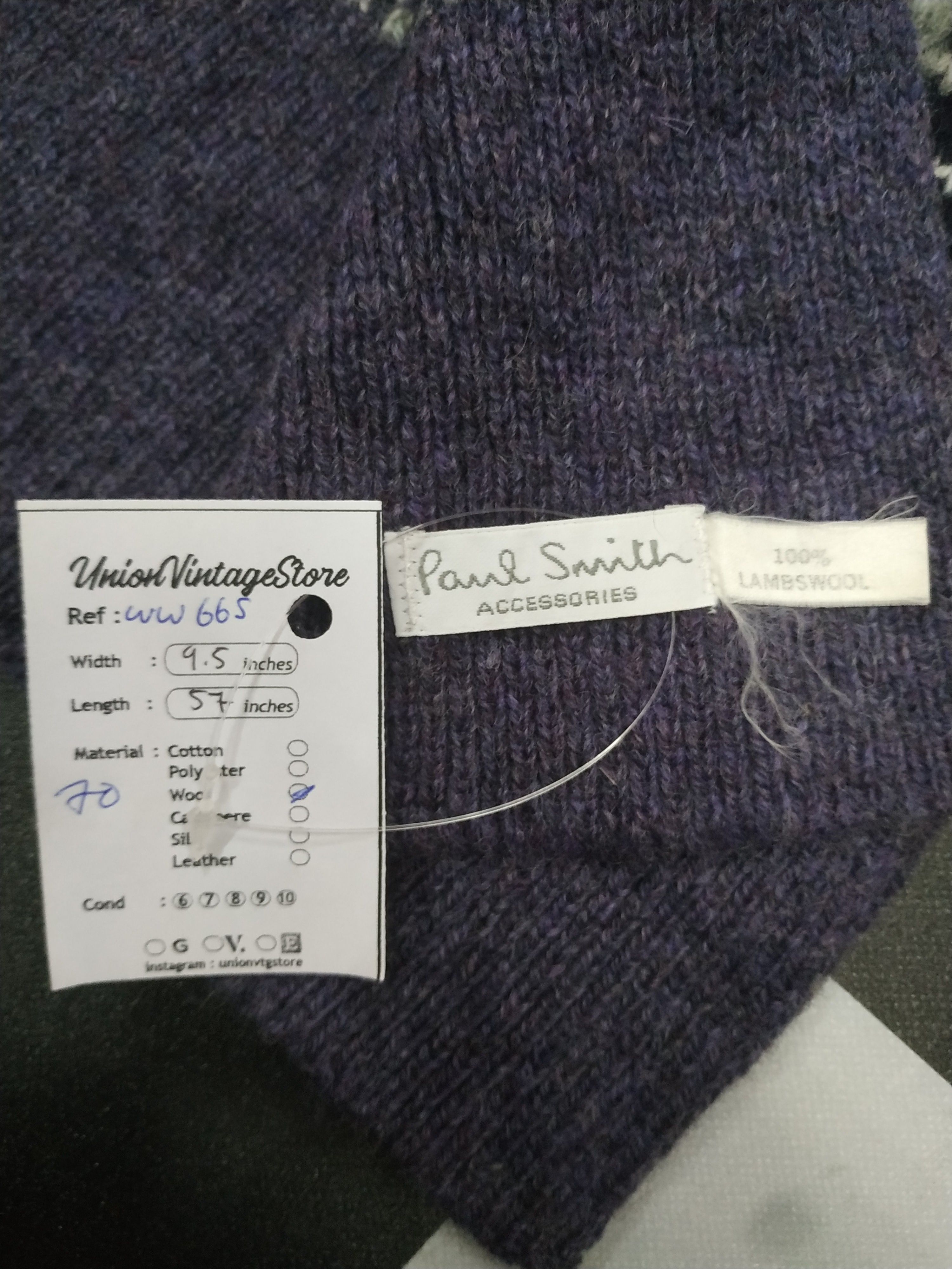 Paul Smith Paul Smith Scarf / Muffler / Neckwear - WW665 Size ONE SIZE - 6 Thumbnail