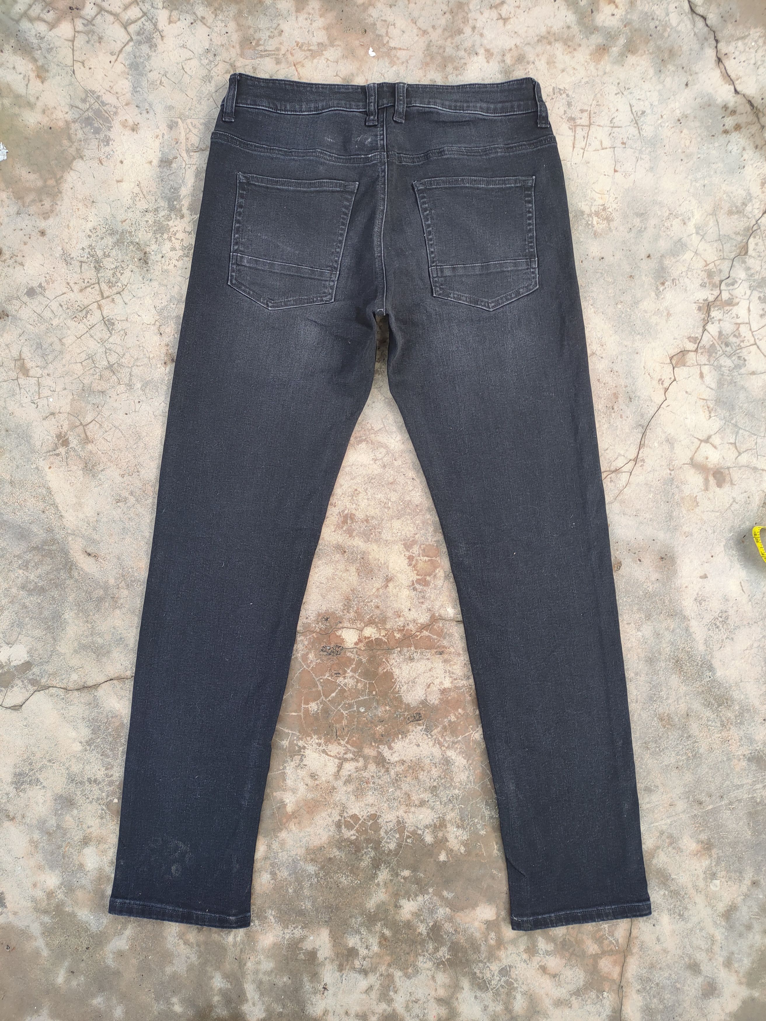 Japanese Brand × Jean VTG SEMIR SKINNY BLACK DENIM JEANS PANTS Size US 32 / EU 48 - 9 Thumbnail