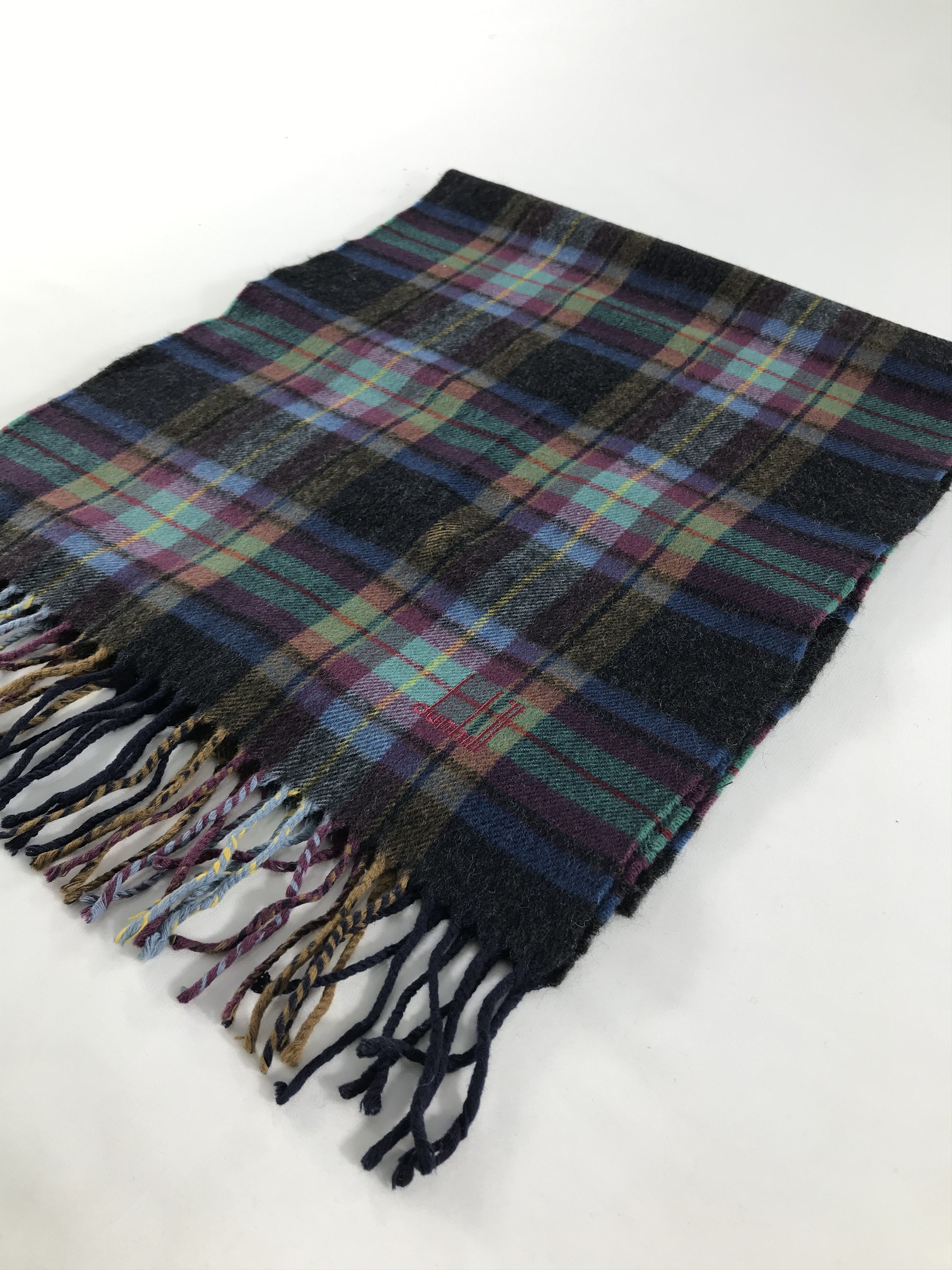 Alfred Dunhill × Vintage Alfred Dunhill Scarf / Muffler / Neckwear - WW2336 Size ONE SIZE - 3 Thumbnail