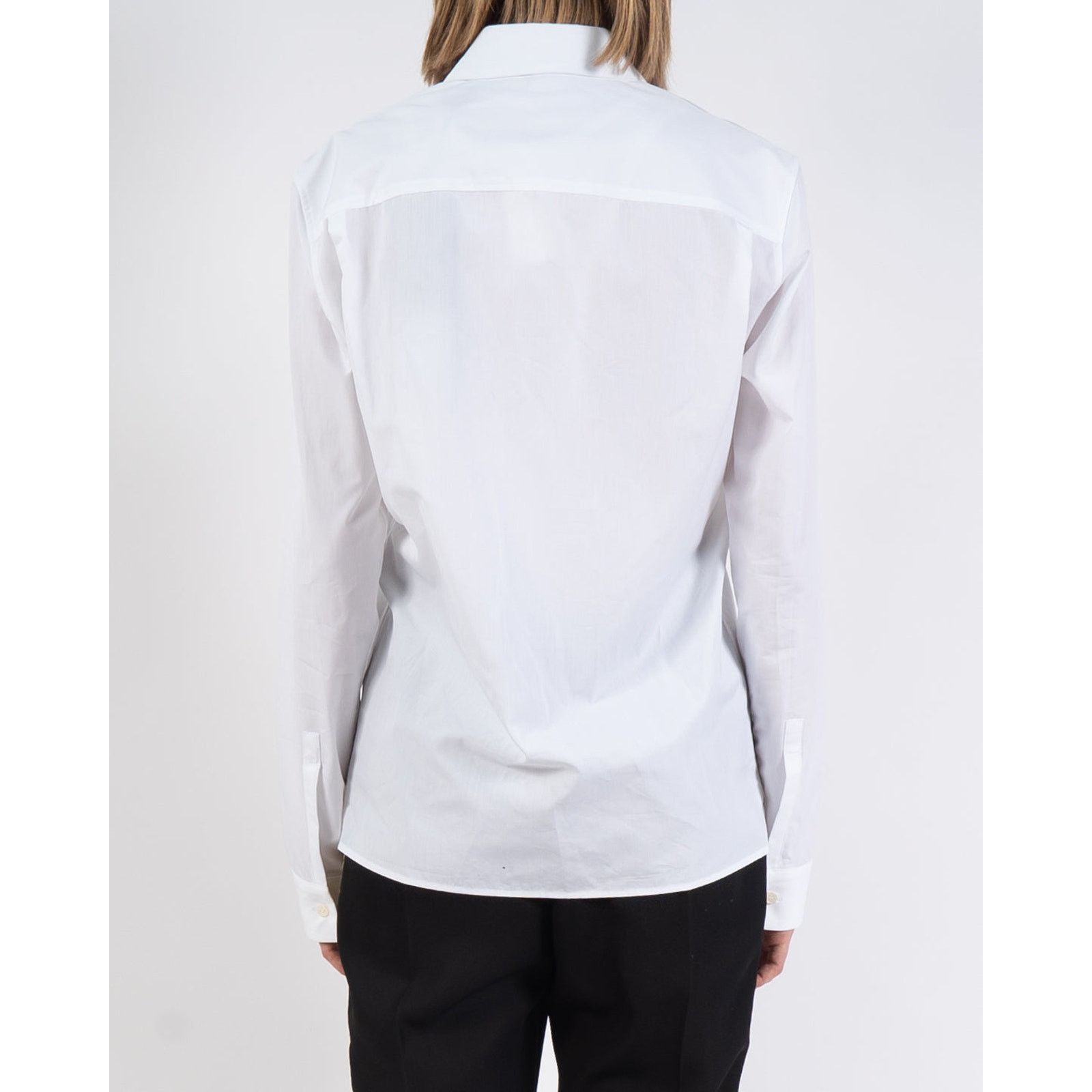 Haider Ackermann SS19 Classic White Byron Cotton Shirt Size XS / US 0-2 / IT 36-38 - 5 Thumbnail