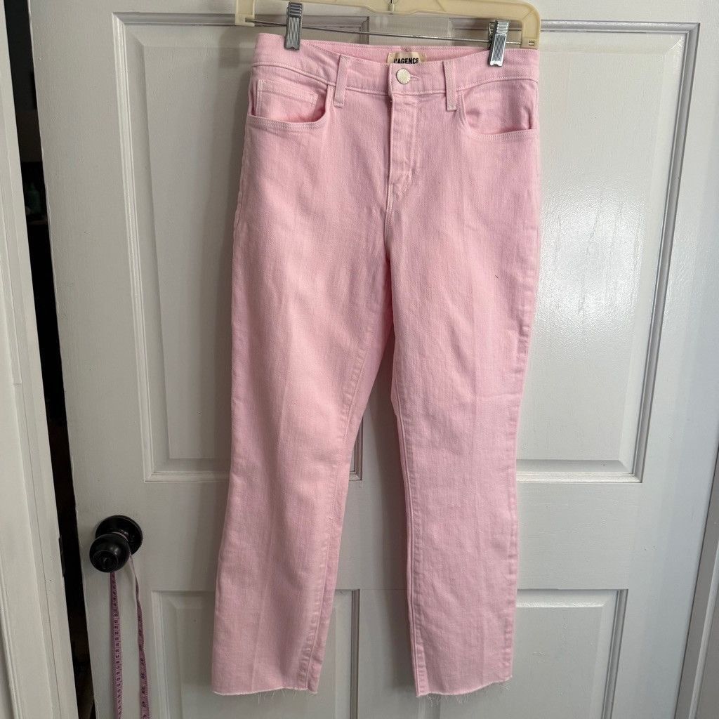L'AGENCE Women's L'AGENCE Jeans, Size 25, Pink Size 25" / US 0 / IT 36 - 1 Thumbnail