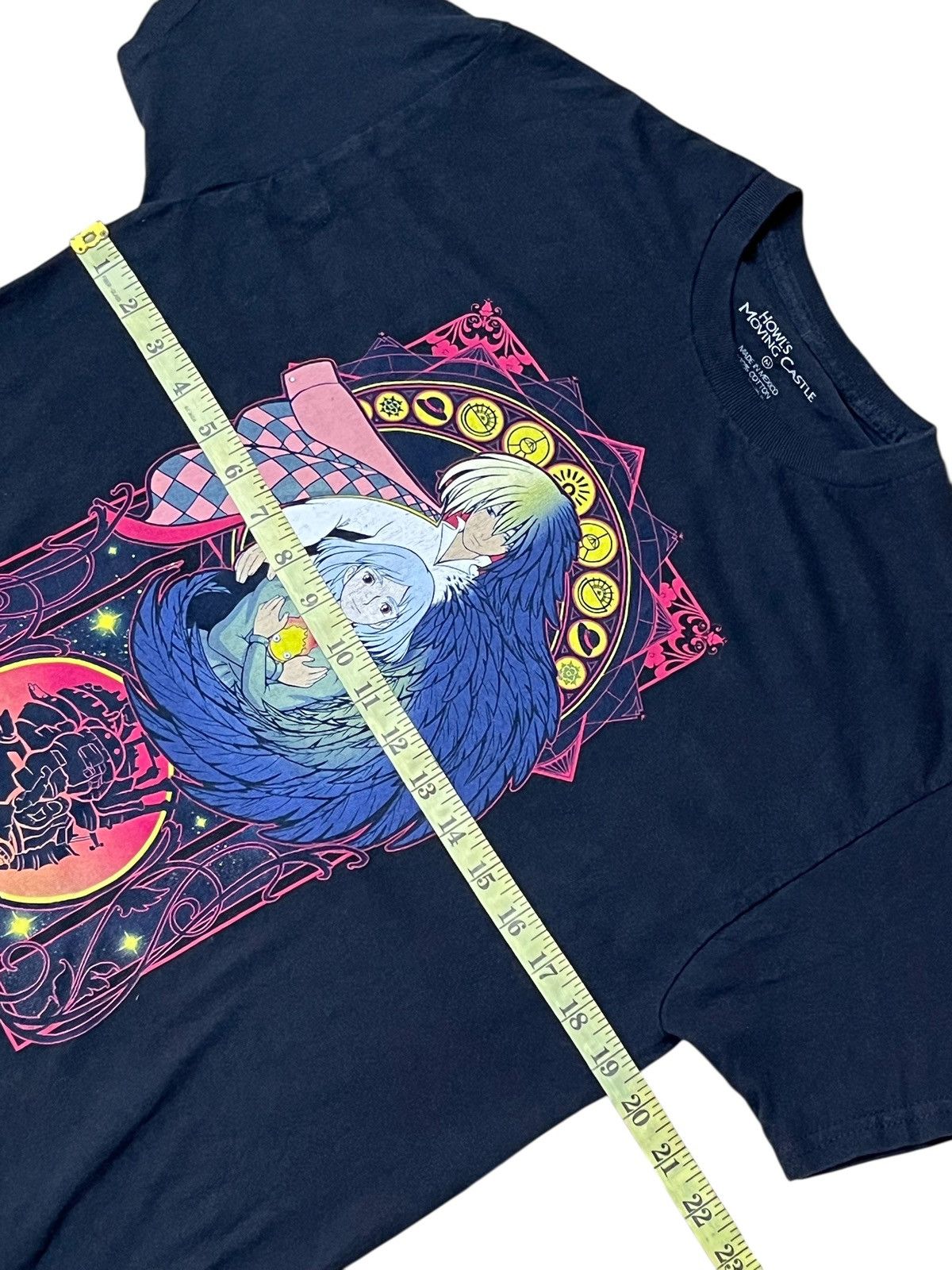 Anime Vintage 2004 HOWL’S MOVING CASTLE studio ghibli anime tees Size US M / EU 48-50 / 2 - 8 Thumbnail