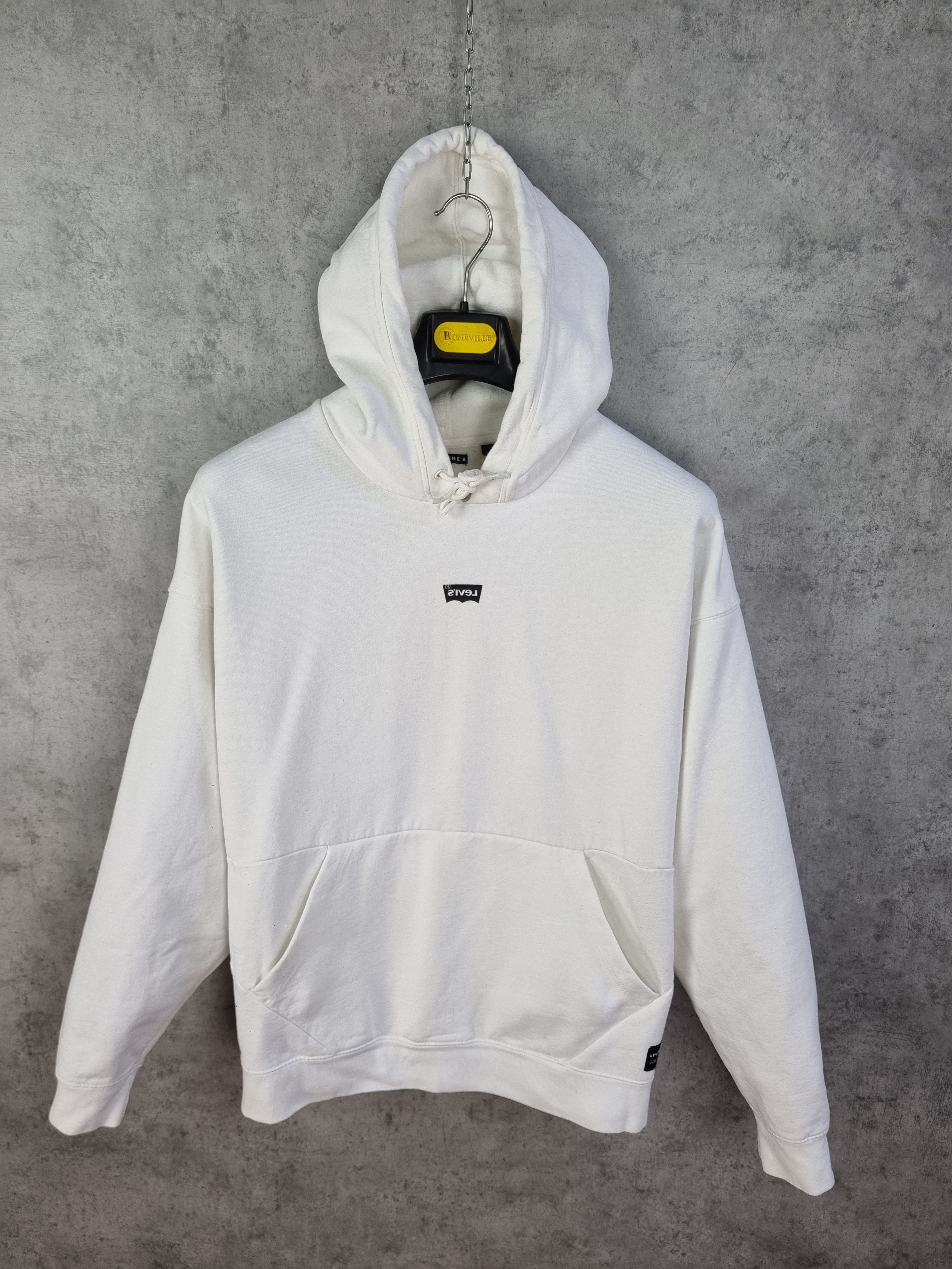 Levi's × Levi's Vintage Clothing Rare Box Logo Levi's Vintage White Hoodie Size US M / EU 48-50 / 2 - 19 Thumbnail