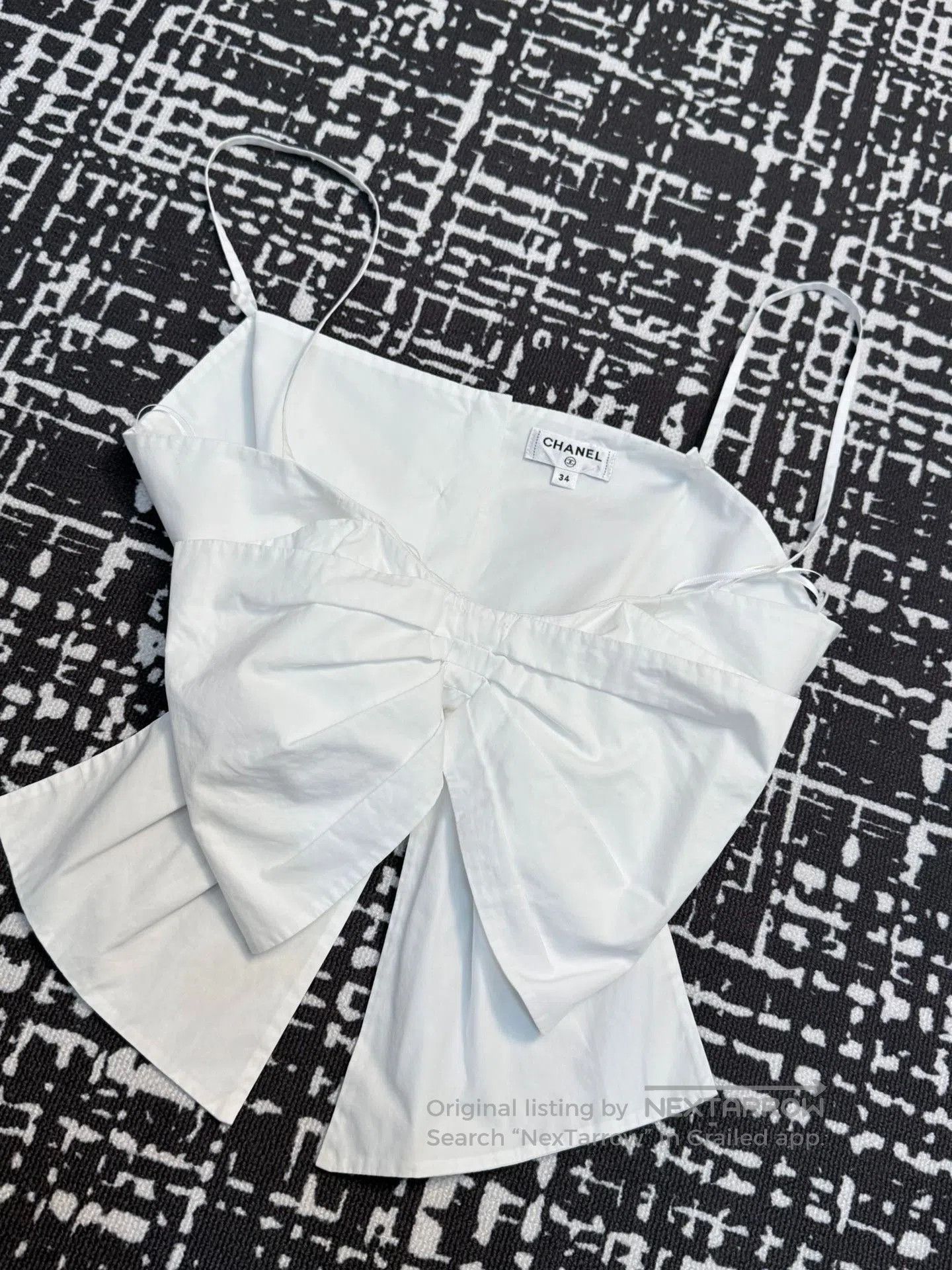 Other White Bow Sling Camisole. Size XXS / US 00 / IT 34 - 1 Thumbnail