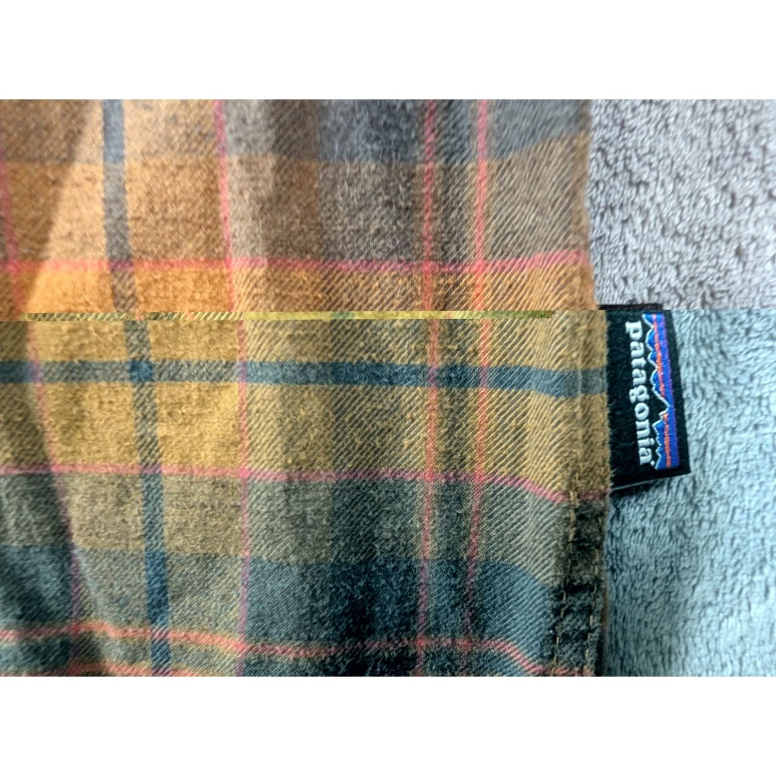 Patagonia Patagonia Shirt Flannel Cotton Brown S Men's Size US S / EU 44-46 / 1 - 5 Thumbnail