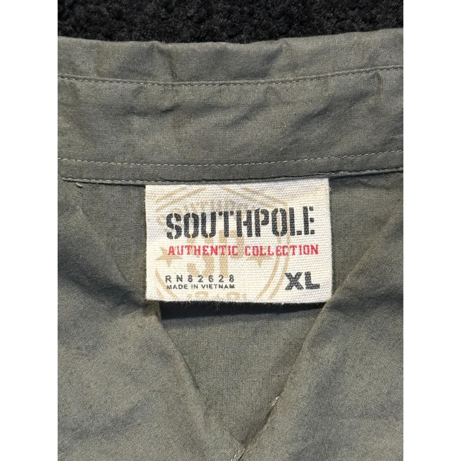 Southpole Vtg Southpole Button Up Shirt Military Utility Men's Size XL Size US XL / EU 56 / 4 - 8 Thumbnail