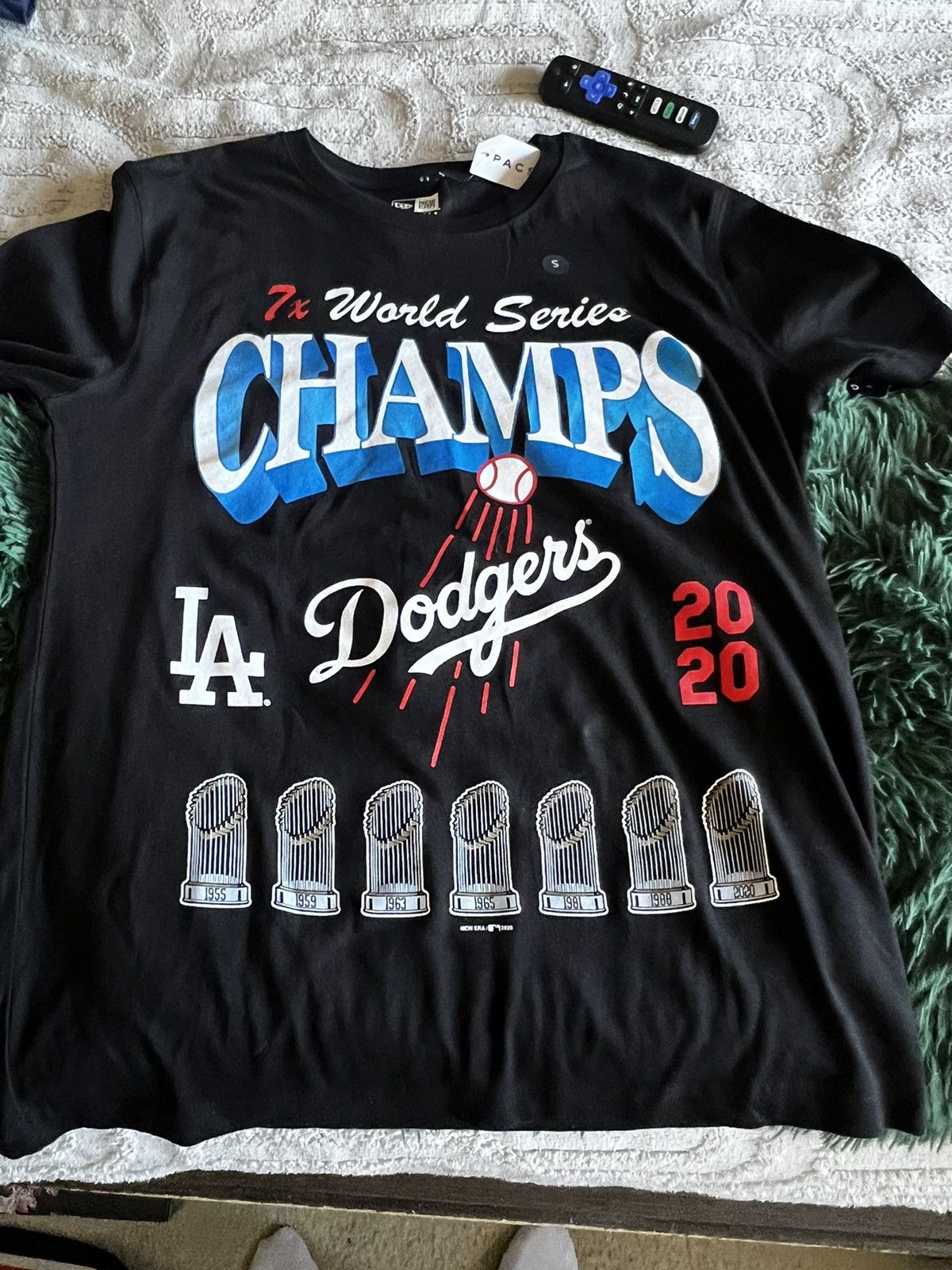 New Era Los Angeles Dodgers 2020 World Series Graphic T-Shirt Size US S / EU 44-46 / 1 - 1 Thumbnail