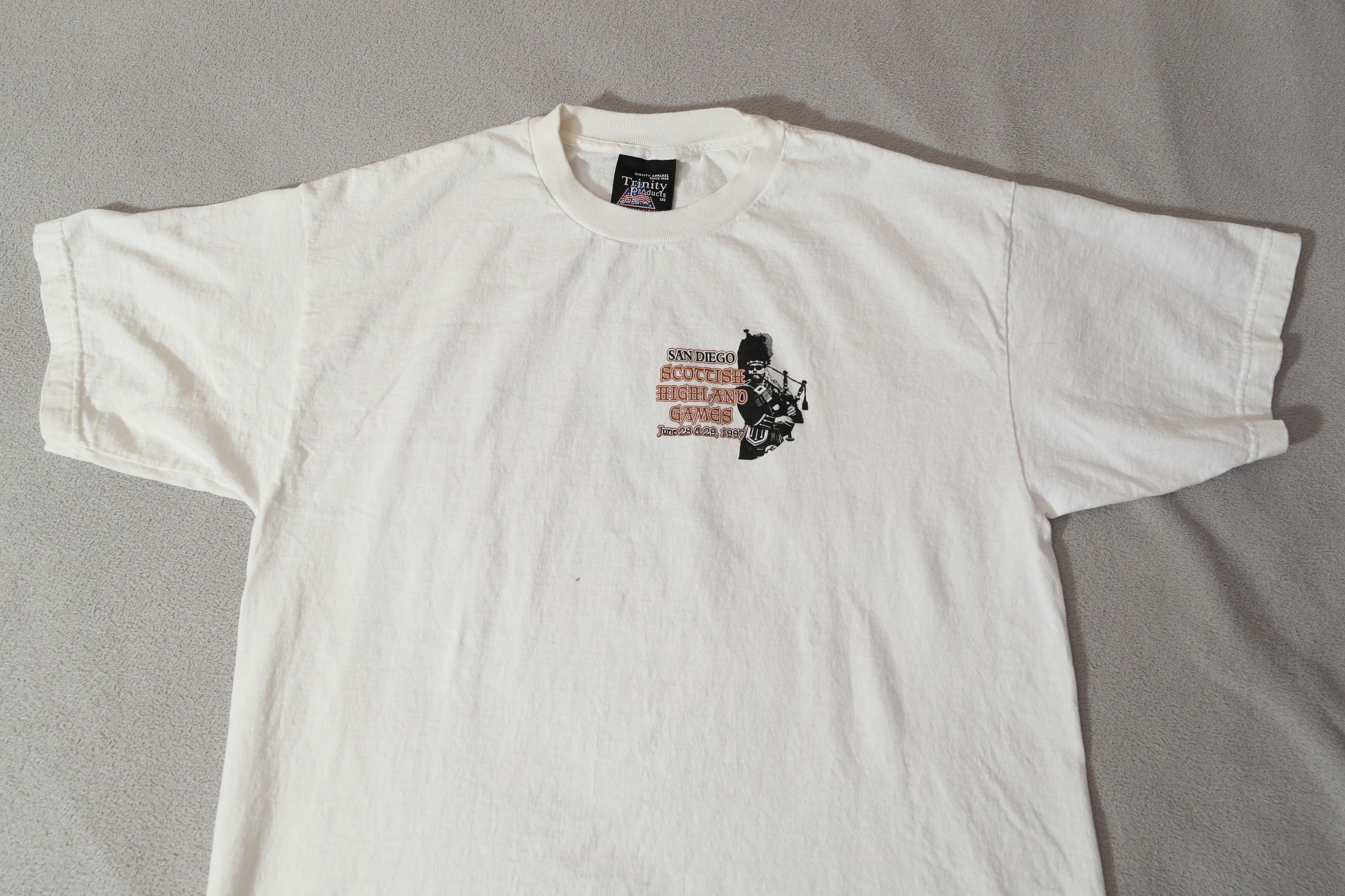 Trinity The Label × Vintage Vintage San Diego Scottish Highland Games 1997 Tee (XL) Size US XL / EU 56 / 4 - 3 Thumbnail