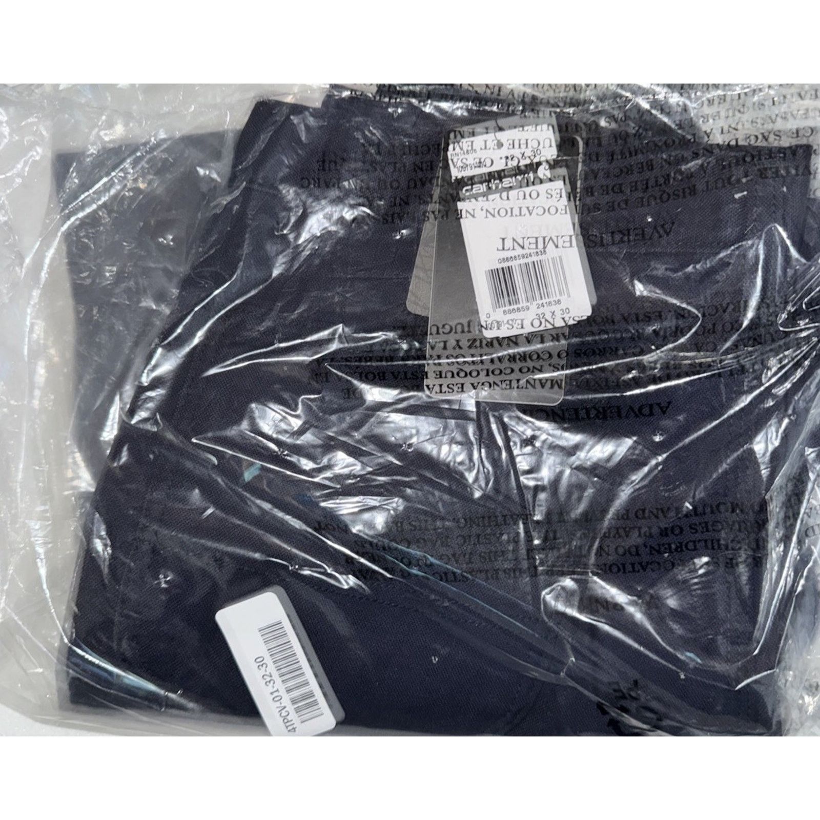 Carhartt Carhartt Men's Flame Resistant Dungaree Dark Navy 32W x 30L Size US 32 / EU 48 - 7 Thumbnail