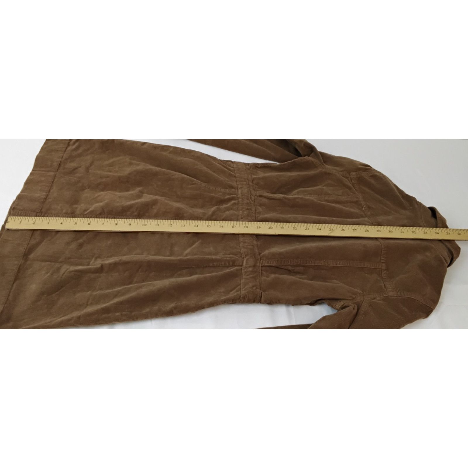 Faherty Faherty Michelle Dress Women S Brown Corduroy Jacket NWT Size S / US 4 / IT 40 - 21 Thumbnail