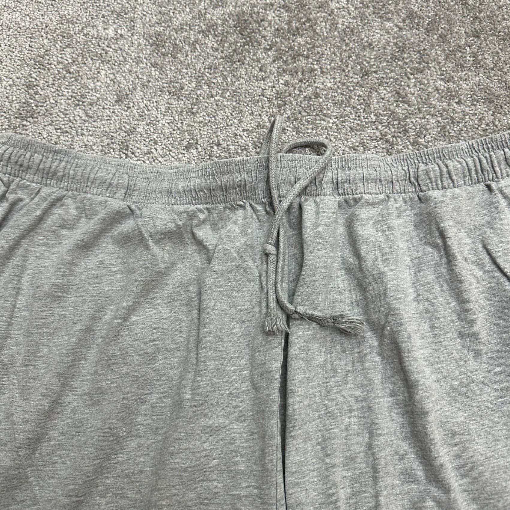 Haband Haband Shorts Mens XXL Gray Cotton Drawstring Elastic Waist Pocket Casual Size US 39 - 4 Thumbnail