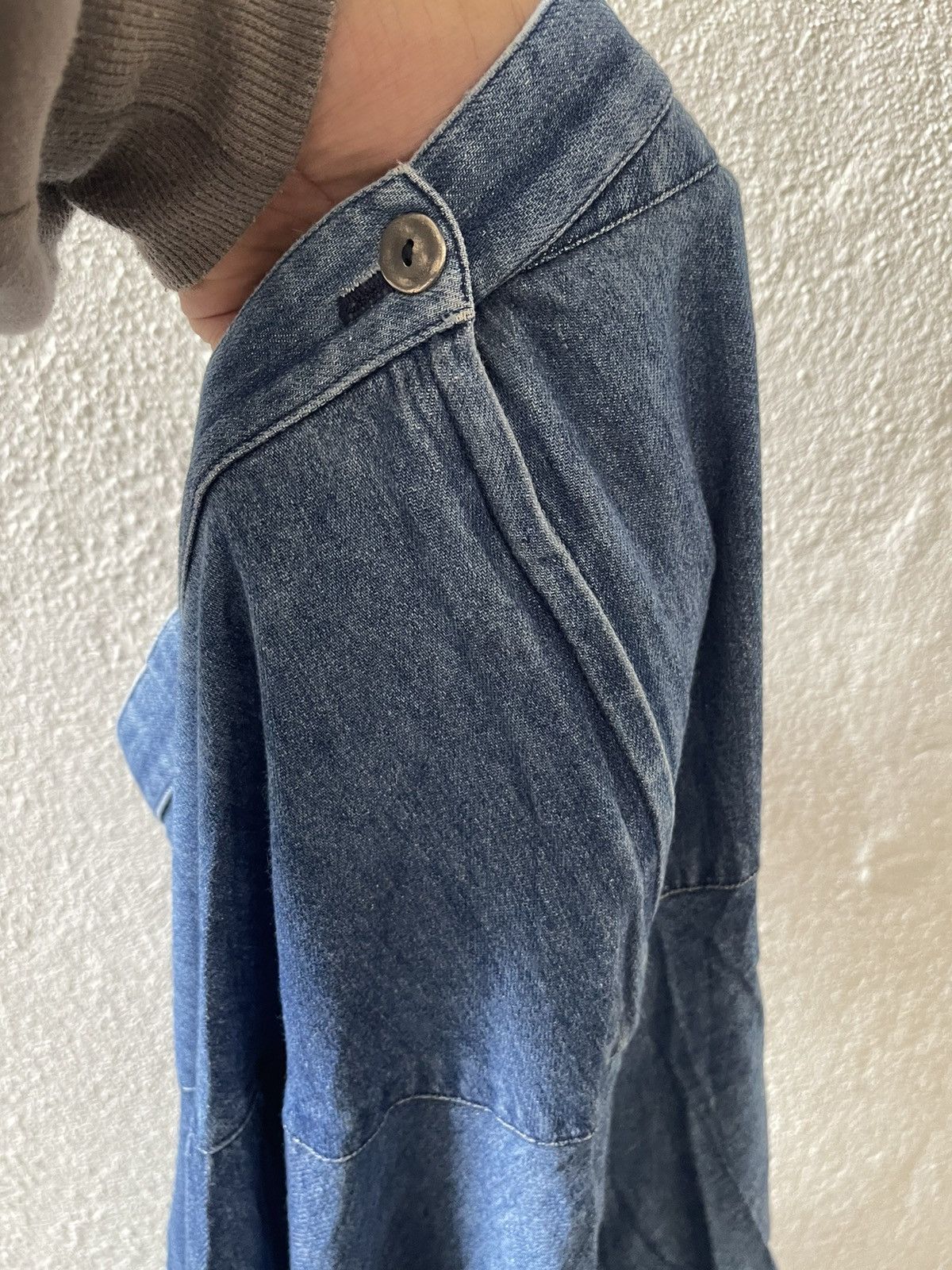 Issey Miyake Issey Miyake Denim Skirt Panel Seam Size 24" / US 00 / IT 34 - 8 Thumbnail